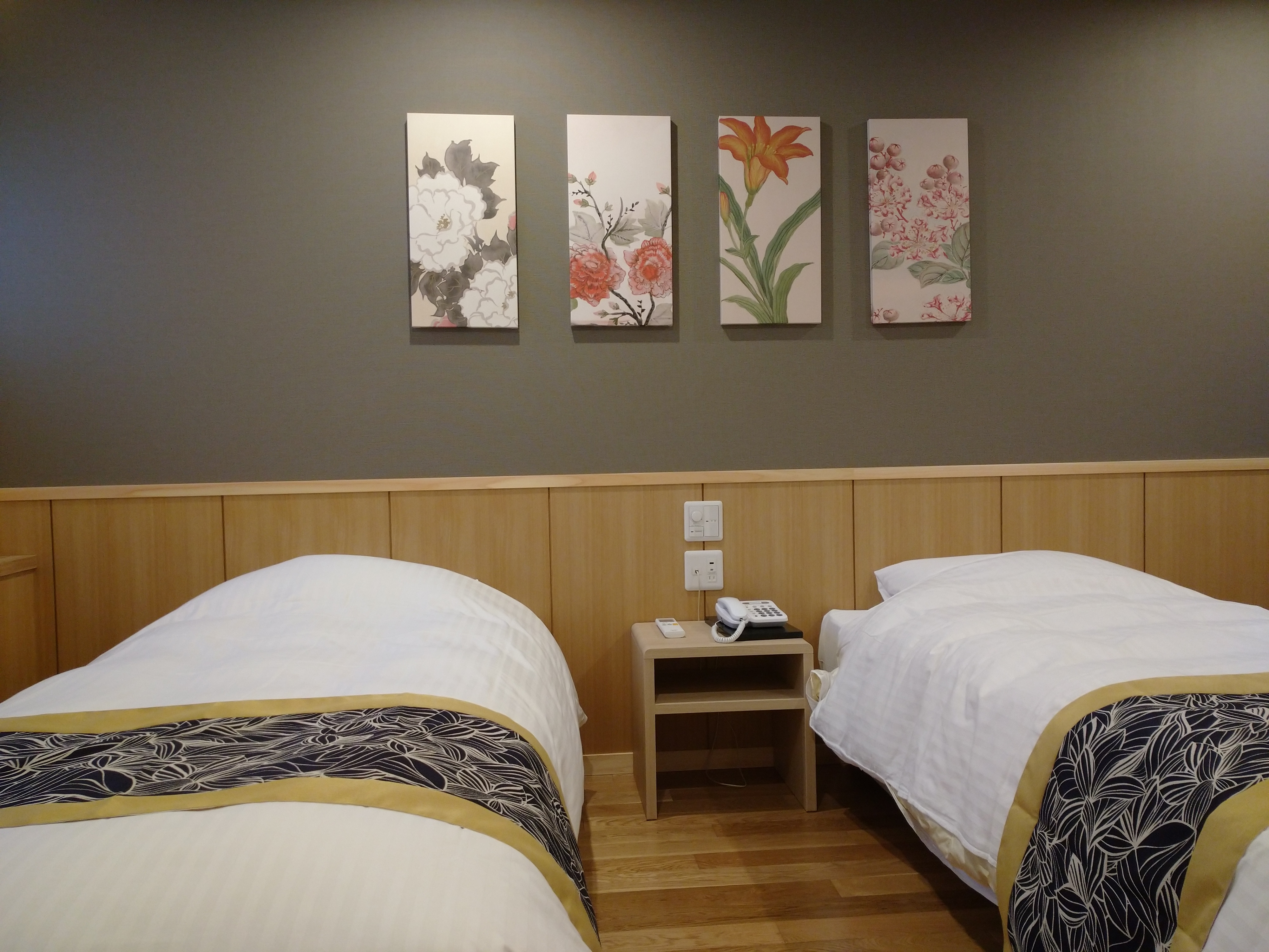 Japanese-style twin room completed in February 2023