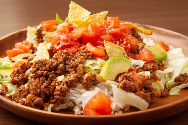 Okinawan classic "Taco rice" (image)