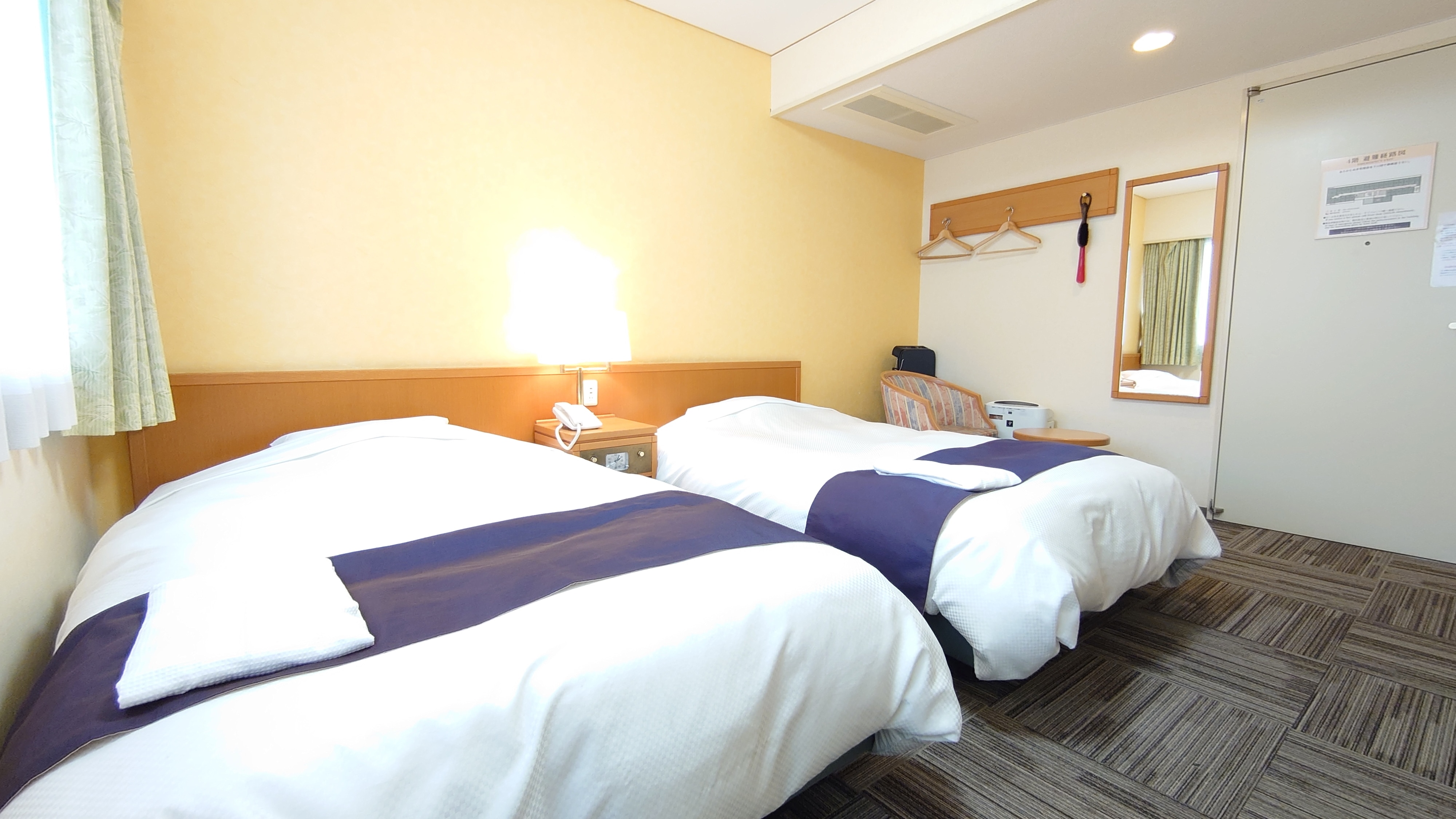 [All rooms non-smoking] Twin room