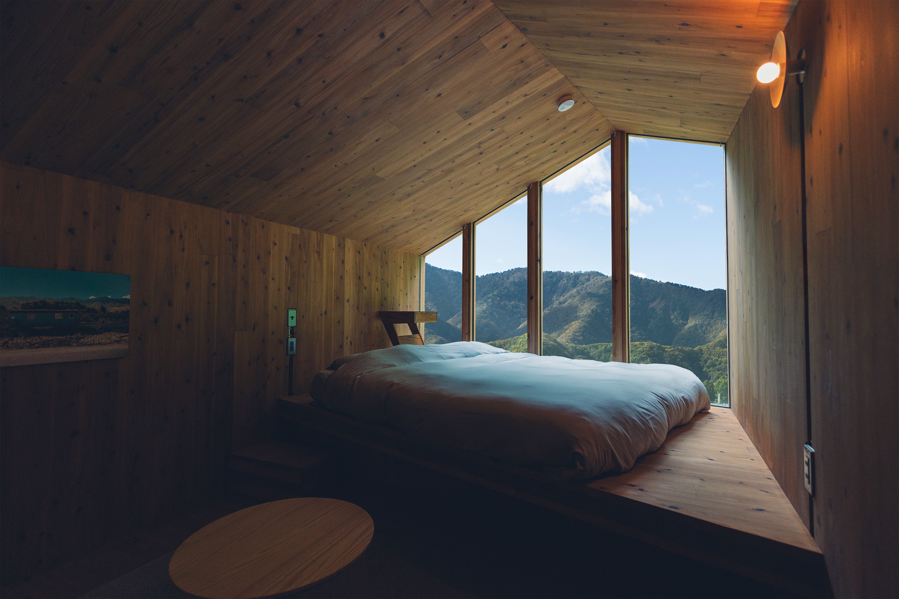 View from the bedroom (green season)