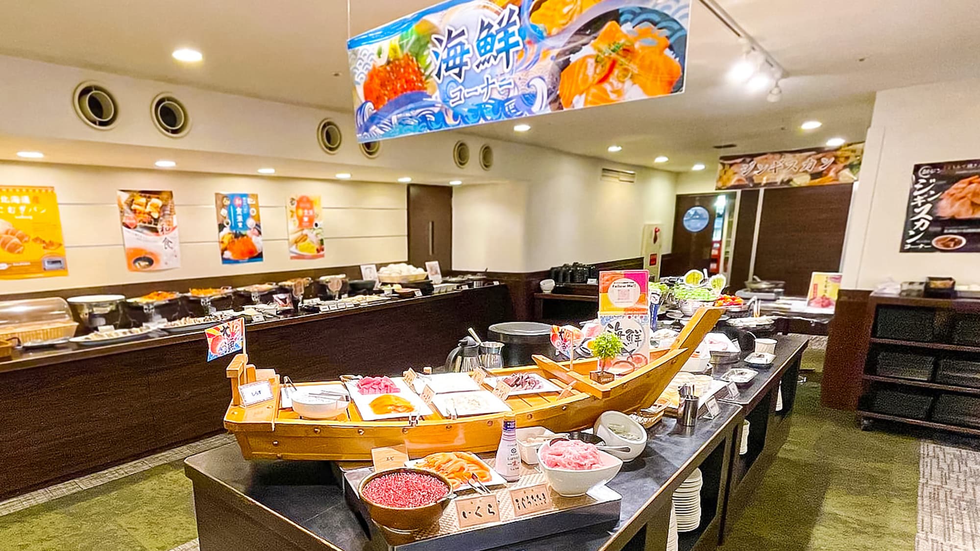 海鲜自助早餐