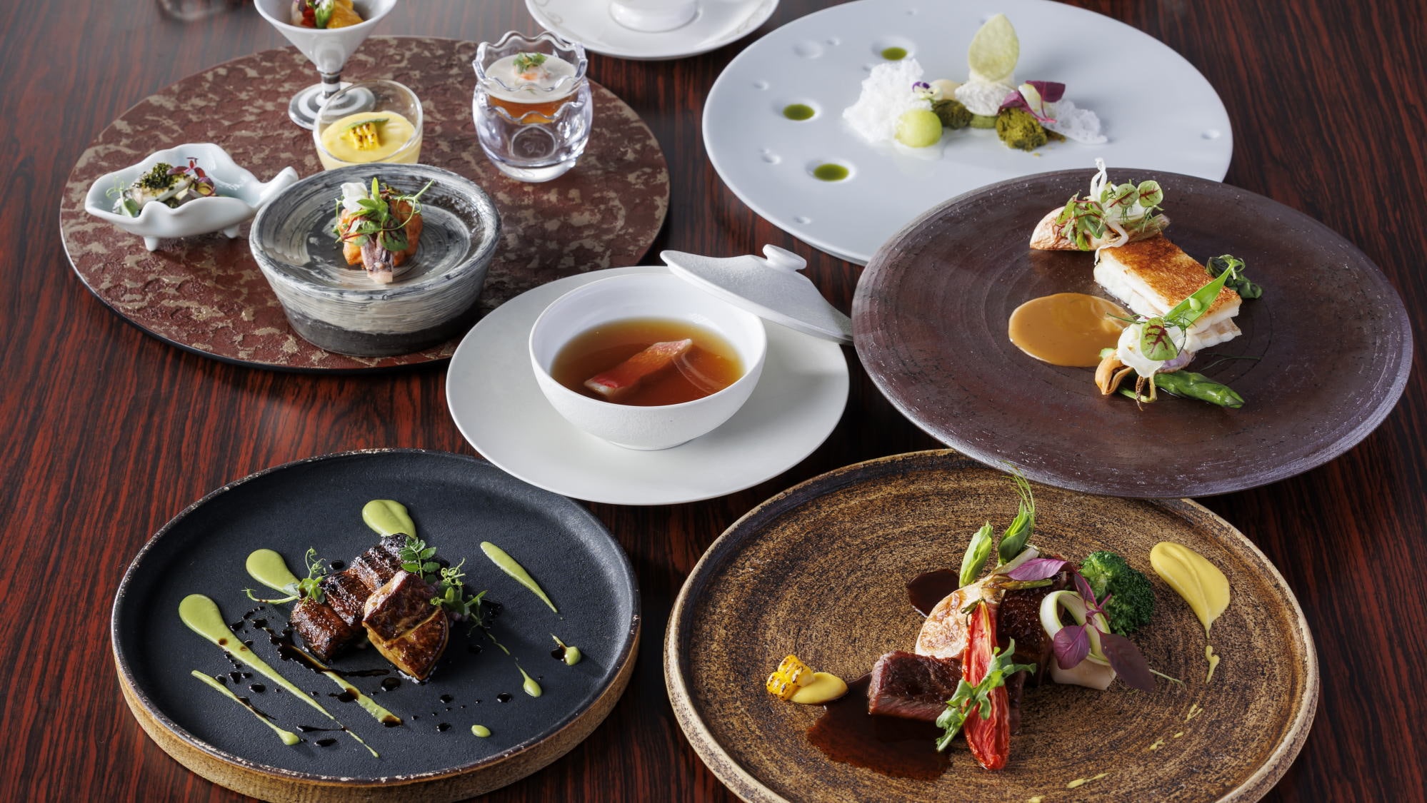 [Summer Kaiseki French Course] A luxurious French course featuring carefully selected ingredients. *Image shown is for illustrative purposes only.