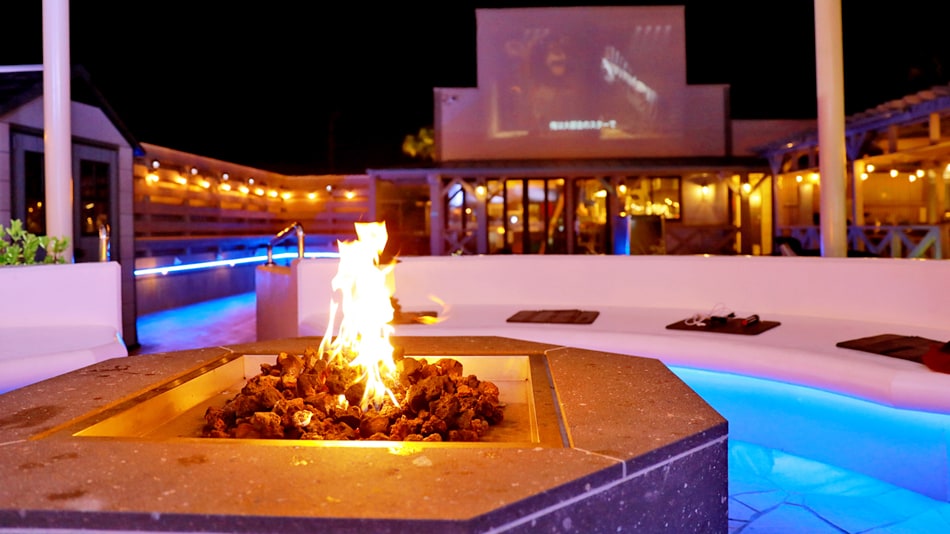 Glamping area_Fire circle