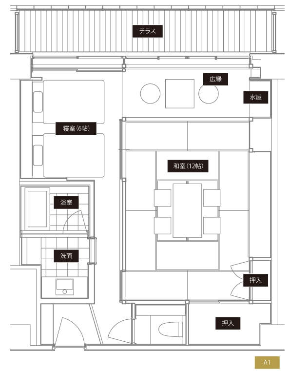 Phòng tiêu chuẩn Nhật Bản-Tây Âu