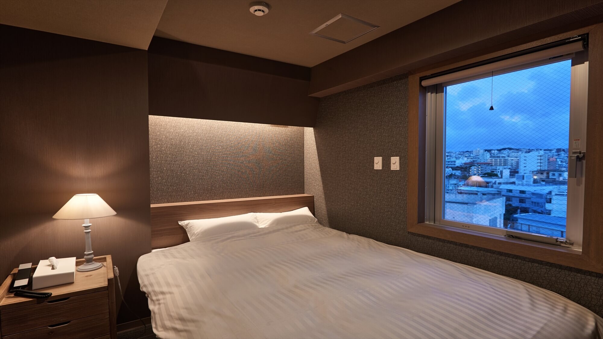 [Double Room] All rooms are equipped with air purifiers, so guests with children can stay with peace of mind.