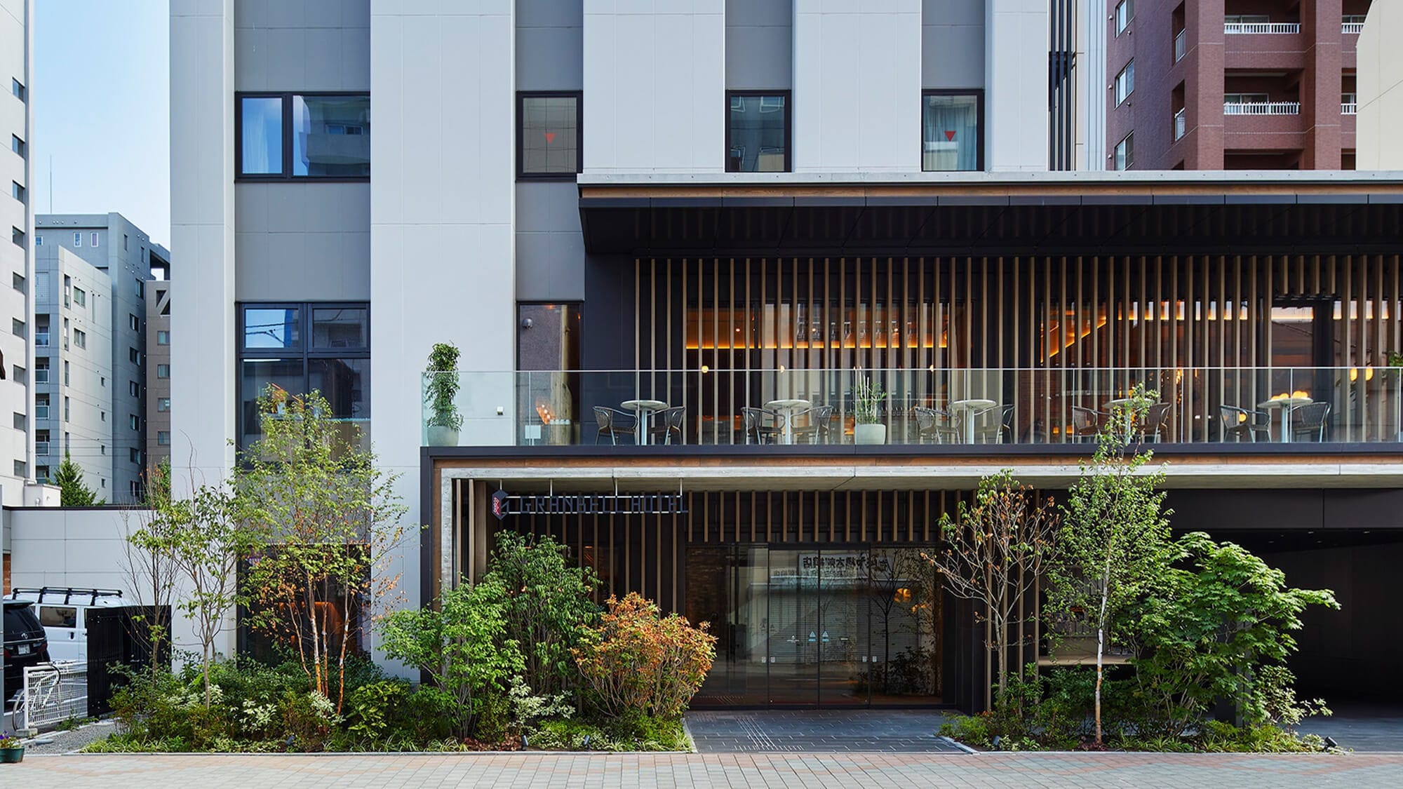 [Exterior] A designer hotel located 8 minutes on foot from Susukino Station