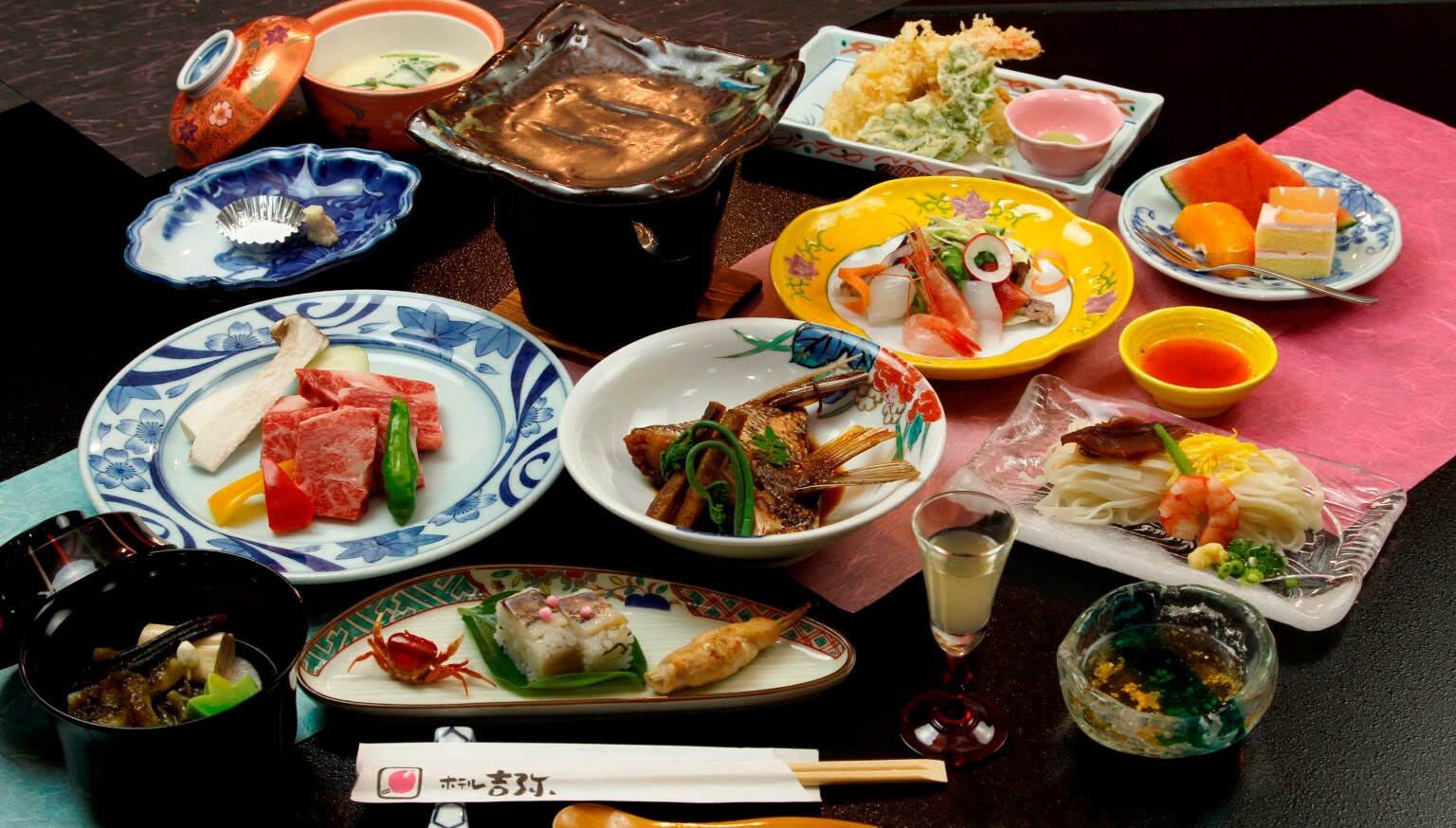 [Shinshu beef course] Steak♪ An example of the entire meal.