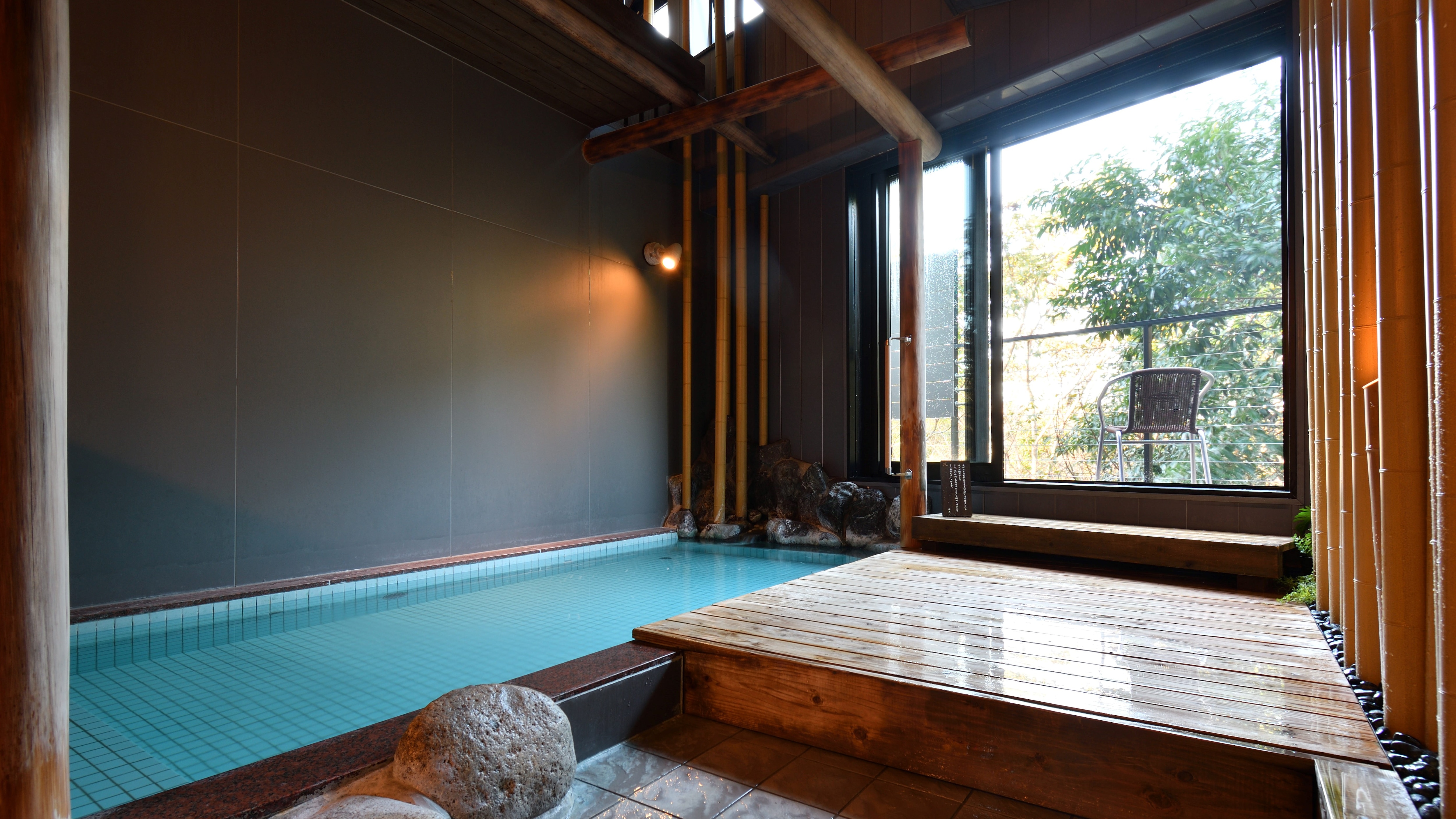 Large communal bath