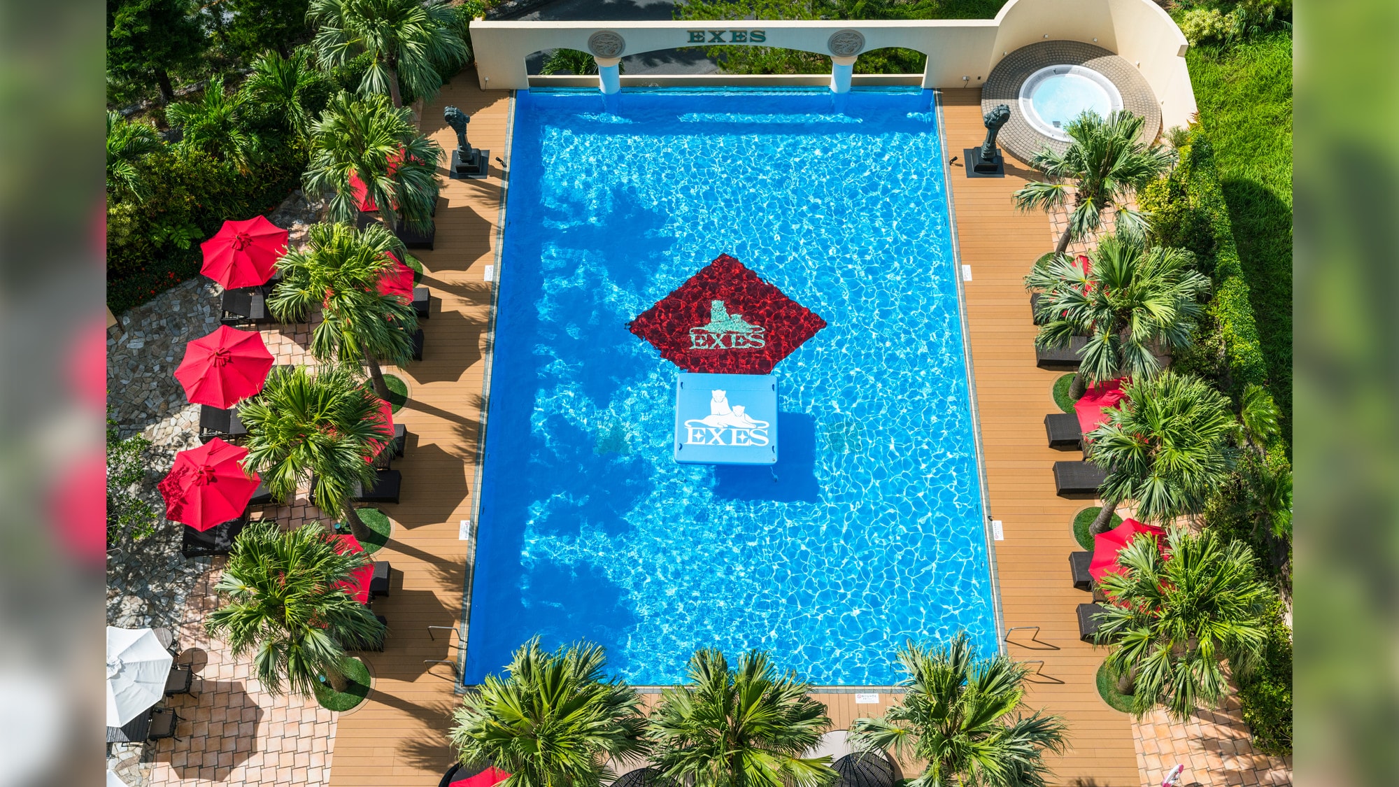 [Garden pool]
