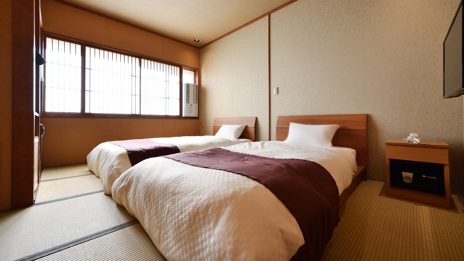 [Merokok] Kamar Twin (tempat tidur single) Dilarang masuk di bawah 20 tahun