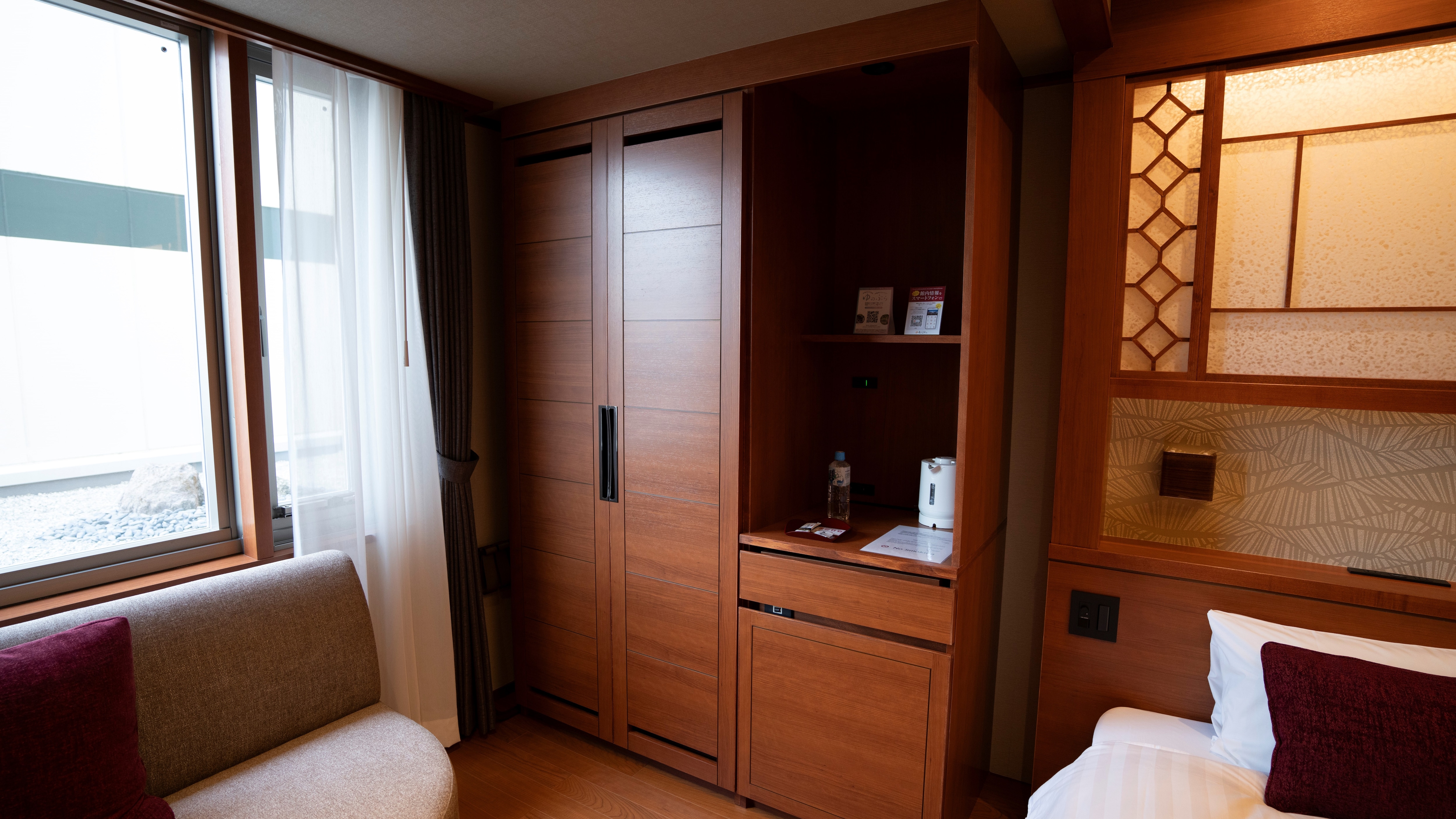 Modern Japanese style twin room