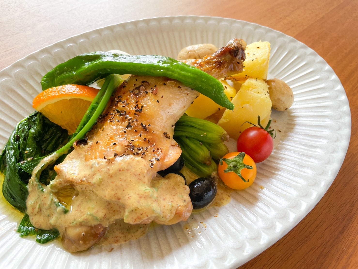 Chicken dish example