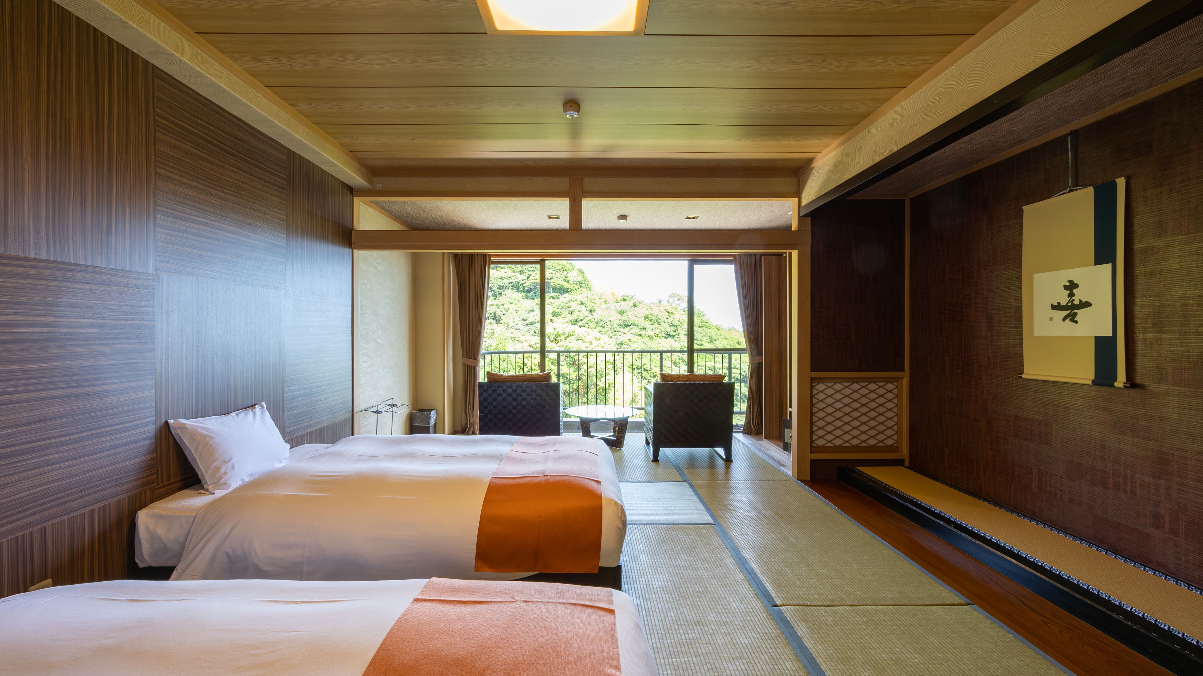 海景日式大床雙床房