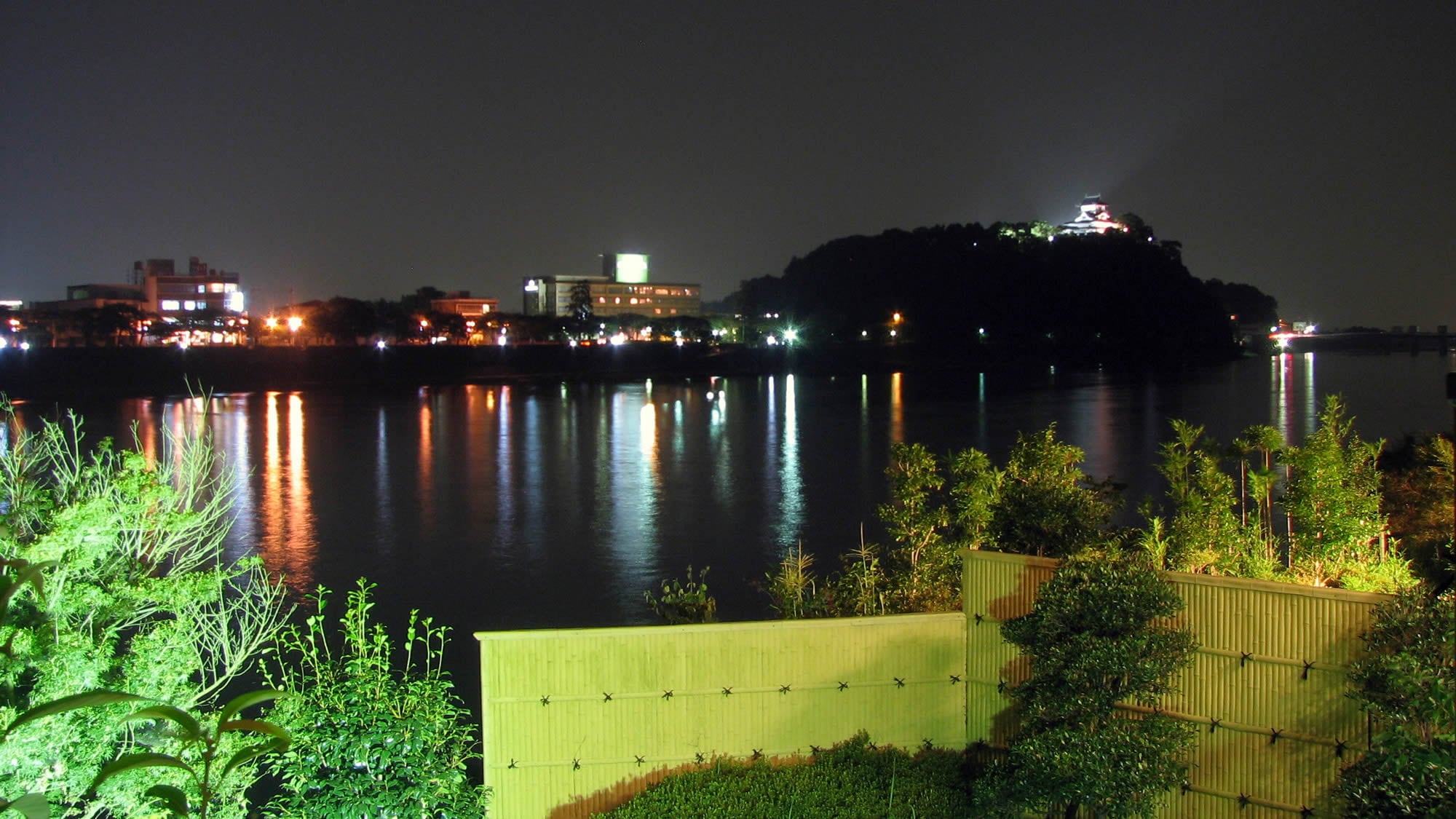 Inuyama Castle night view