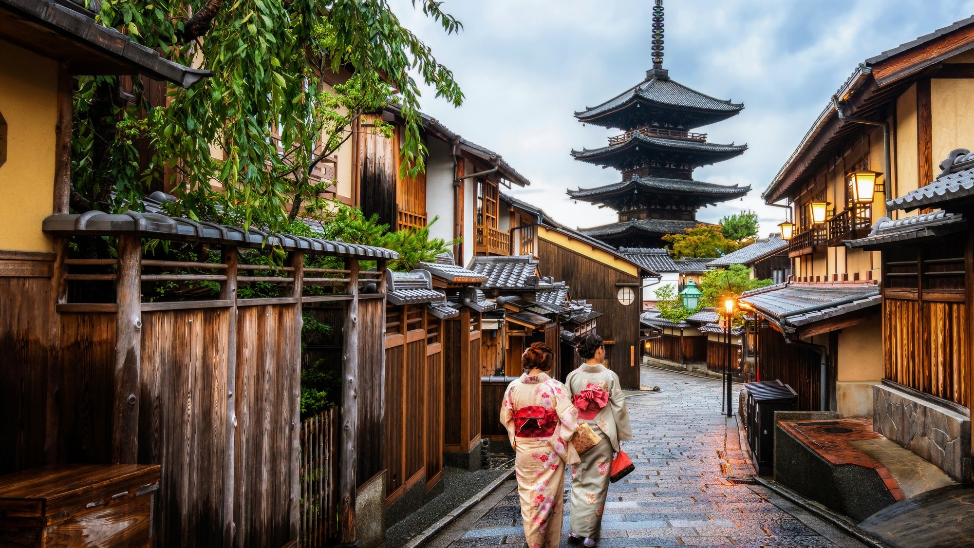 Hình ảnh dạo quanh Kyoto trong trang phục kimono