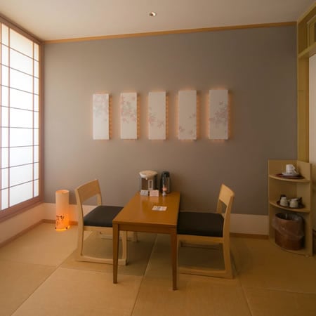 Kamar bergaya Jepang Hanan