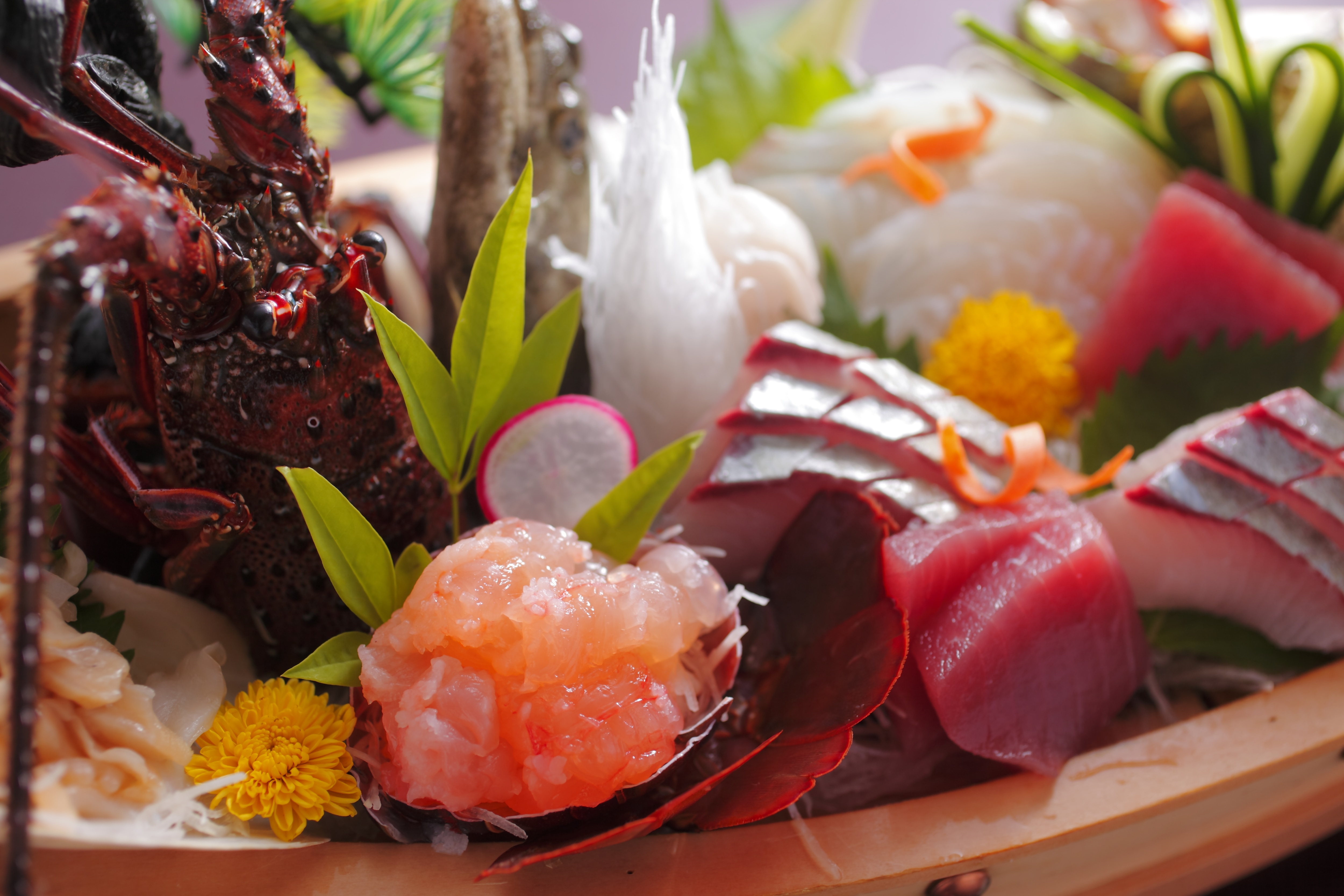 An example of the basic course "Ama Fue Kaiseki"