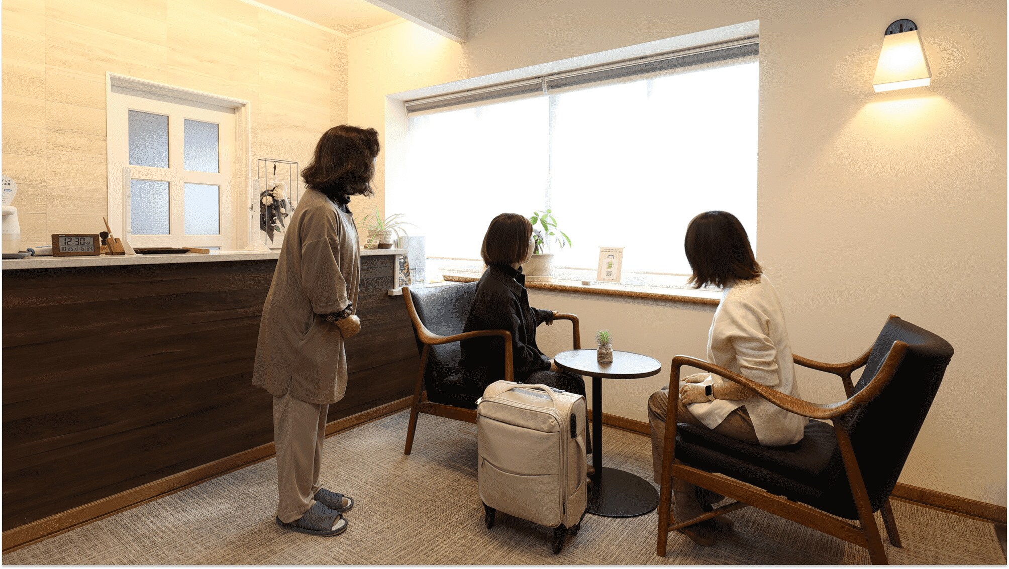 Come and relax after your travels at Pension Hinode.