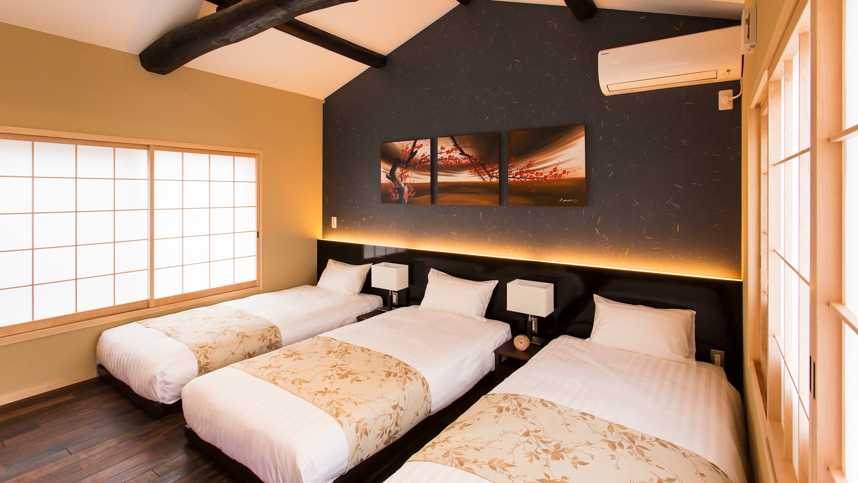 [3 giường đơn, 1 giường đôi, 3 giường futon Nhật Bản] Phòng Deluxe