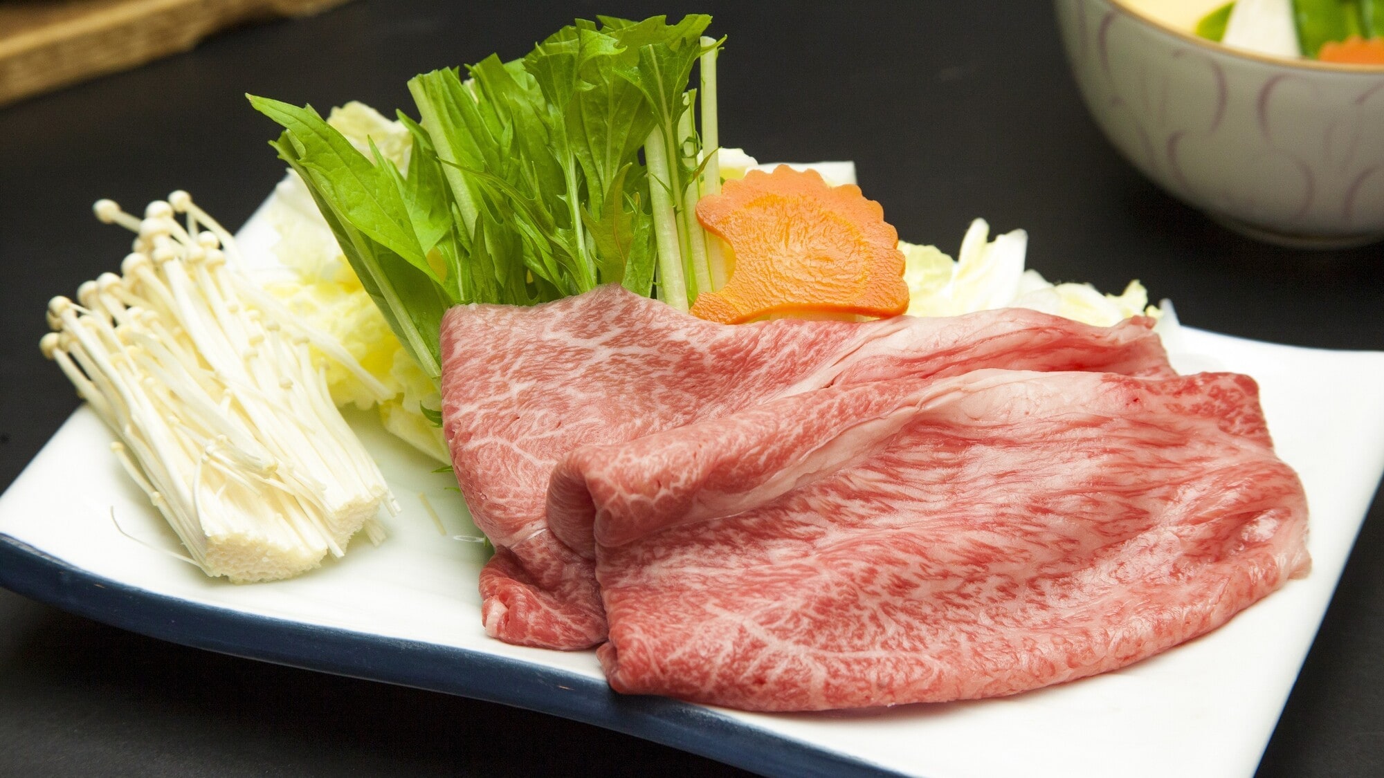 [Beef Shabu Imo-ni Full Enjoyment Plan] The exquisite sweetness of Yamagata beef fills your mouth