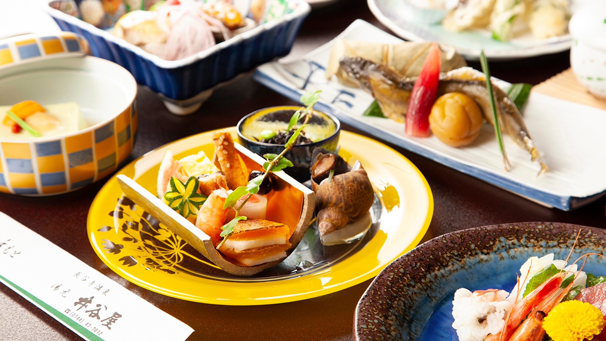 *【時令懷石料理/套餐】懷石料理巧妙地將時令食材運用在每一道菜品中，帶出食材的天然風味（例子）