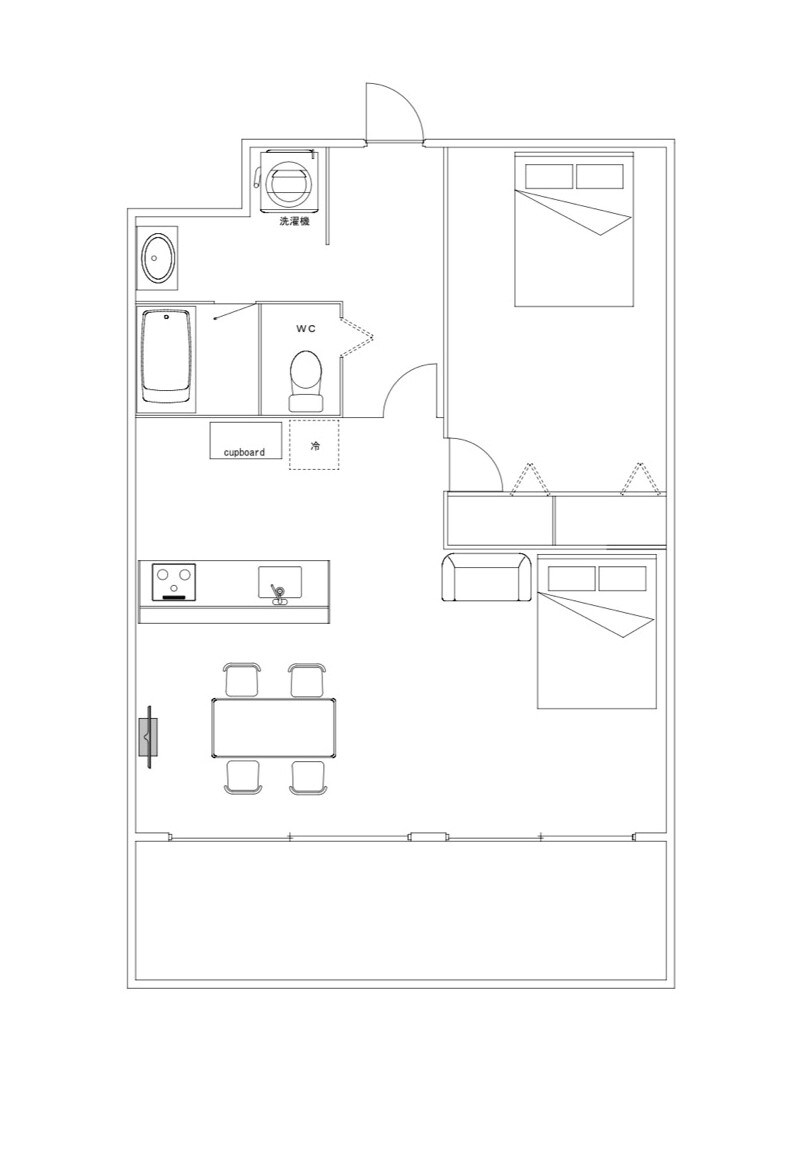Oceanfront Floor Plan 1