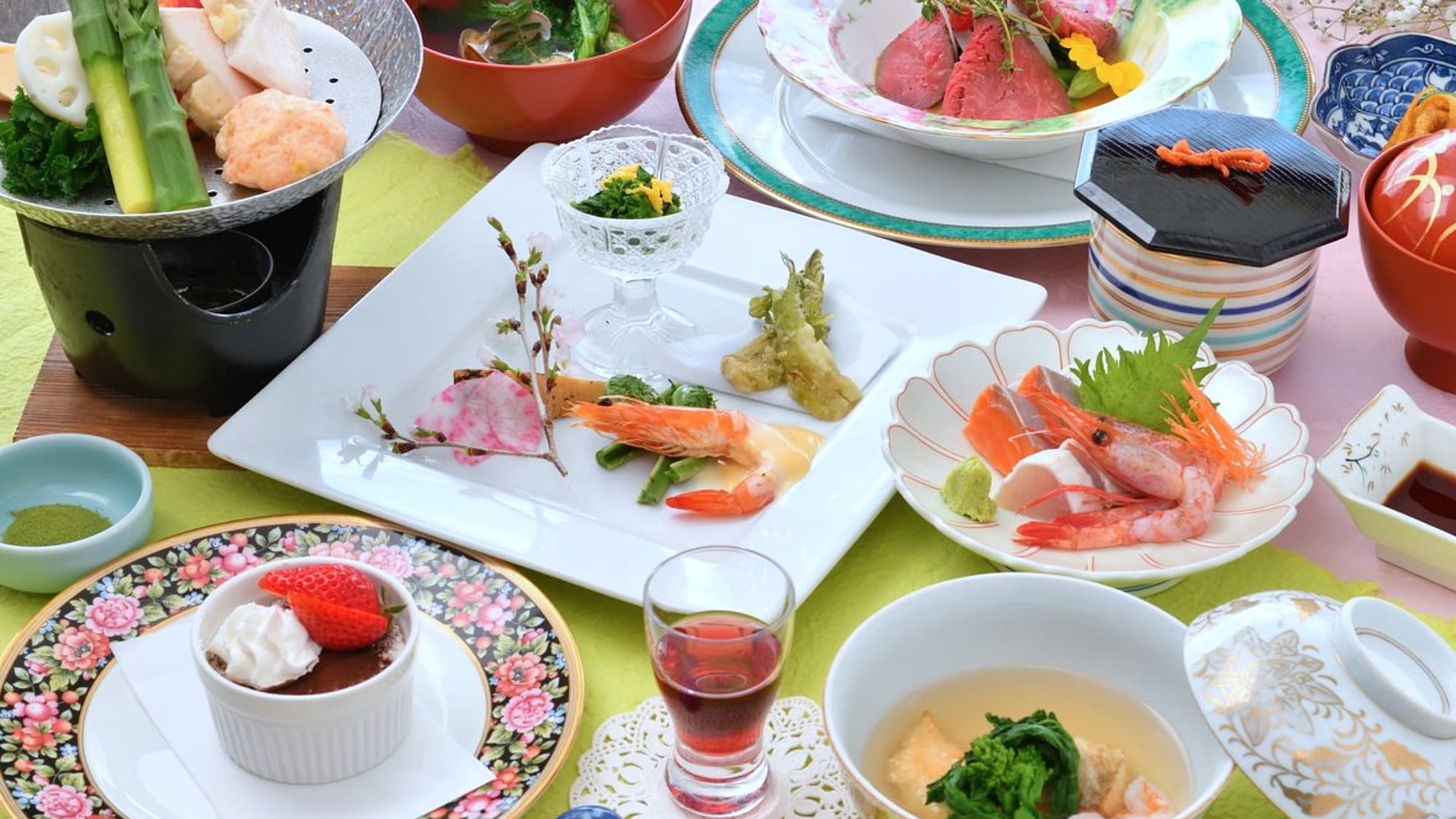 2023 Cuisine Image: Enjoy dishes made with seasonal ingredients.