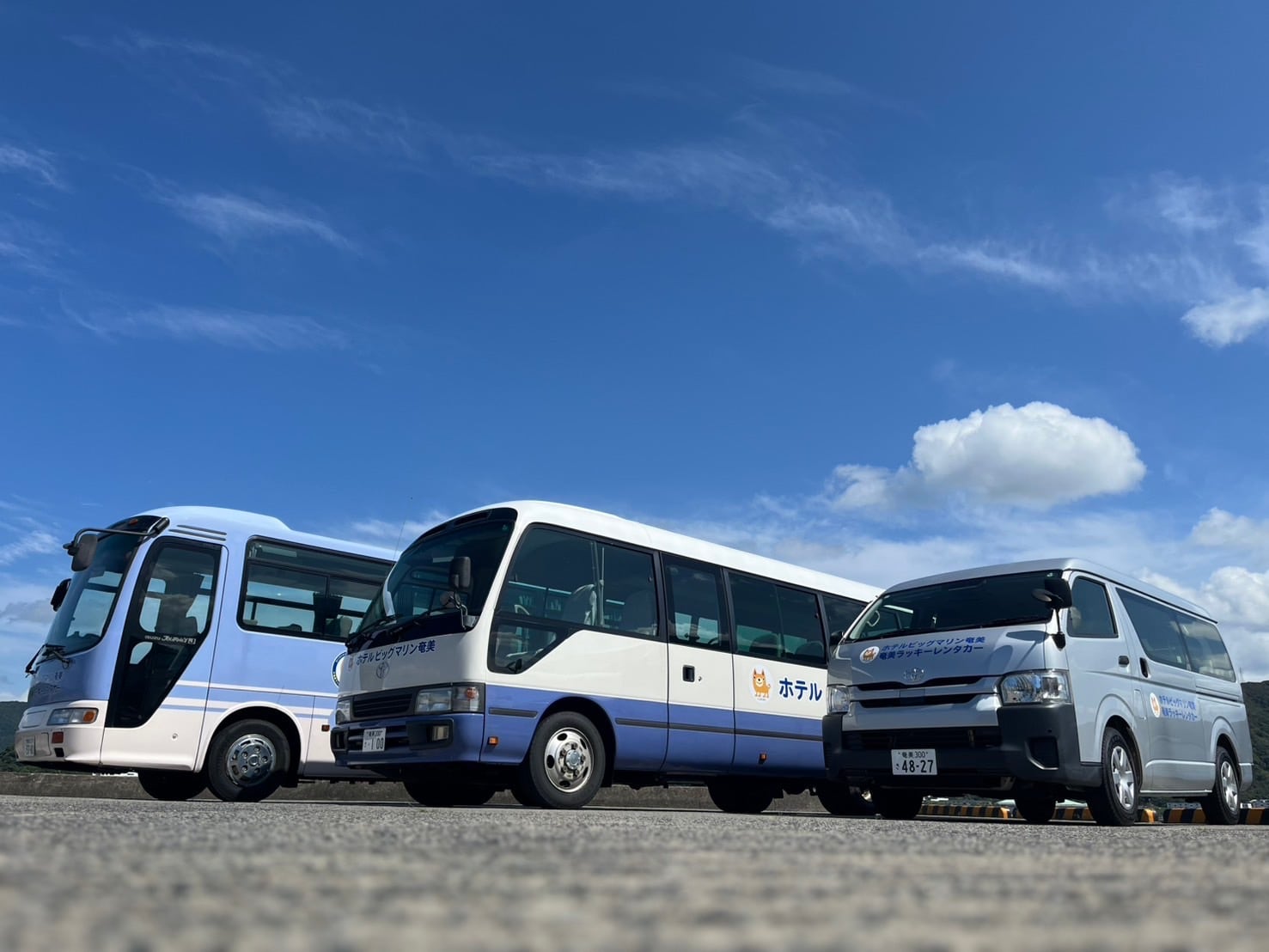 Free shuttle bus to downtown