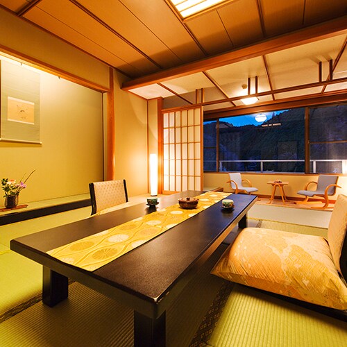 [New building spacious Japanese-style room ◇ Dream building] 12.5 tatami mats-Recommended for group trips-