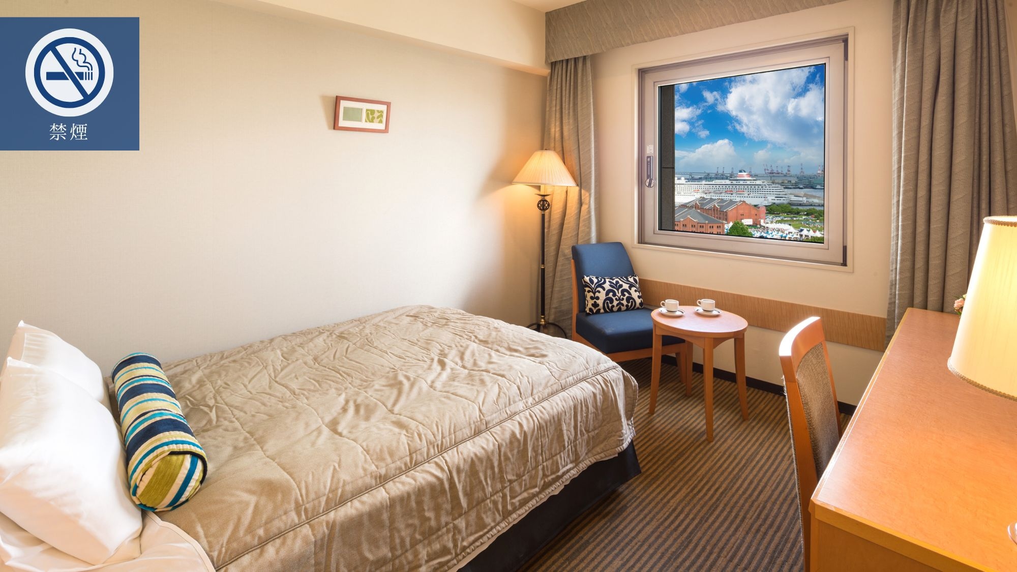 [Double: Không hút thuốc] (Không chỉ định tầm nhìn) Giường đôi x 1