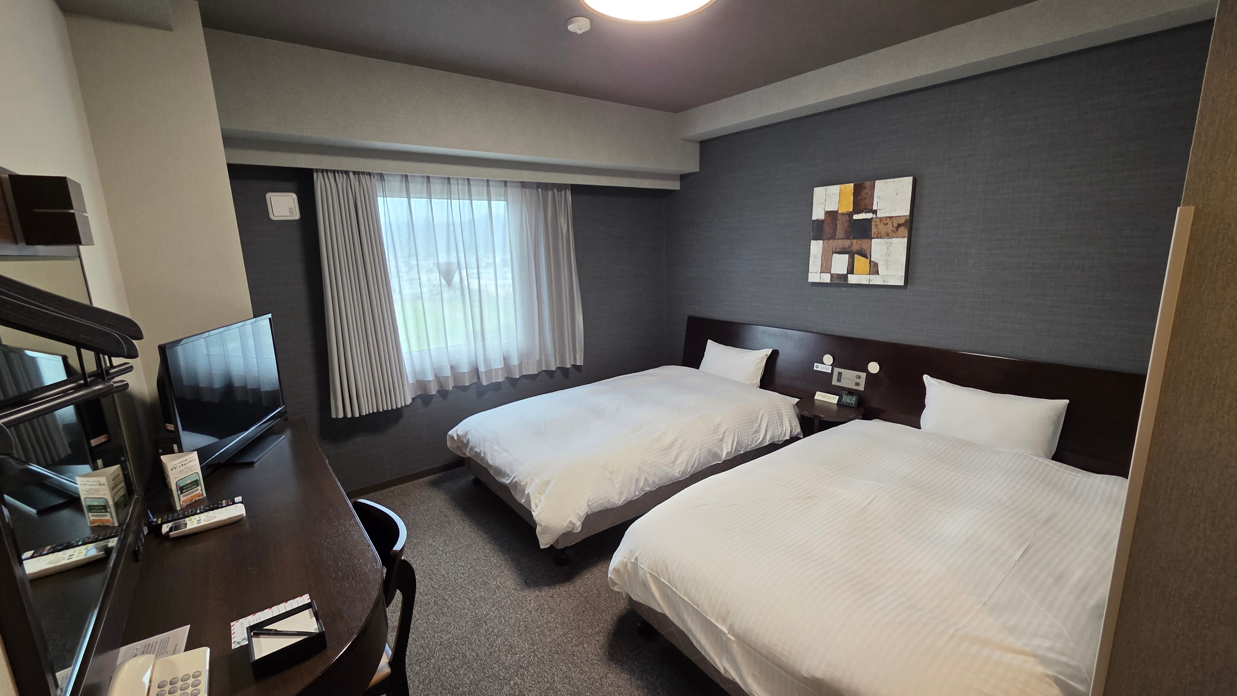 ◆Twin Room◆ Two 120cm wide beds ● 14㎡