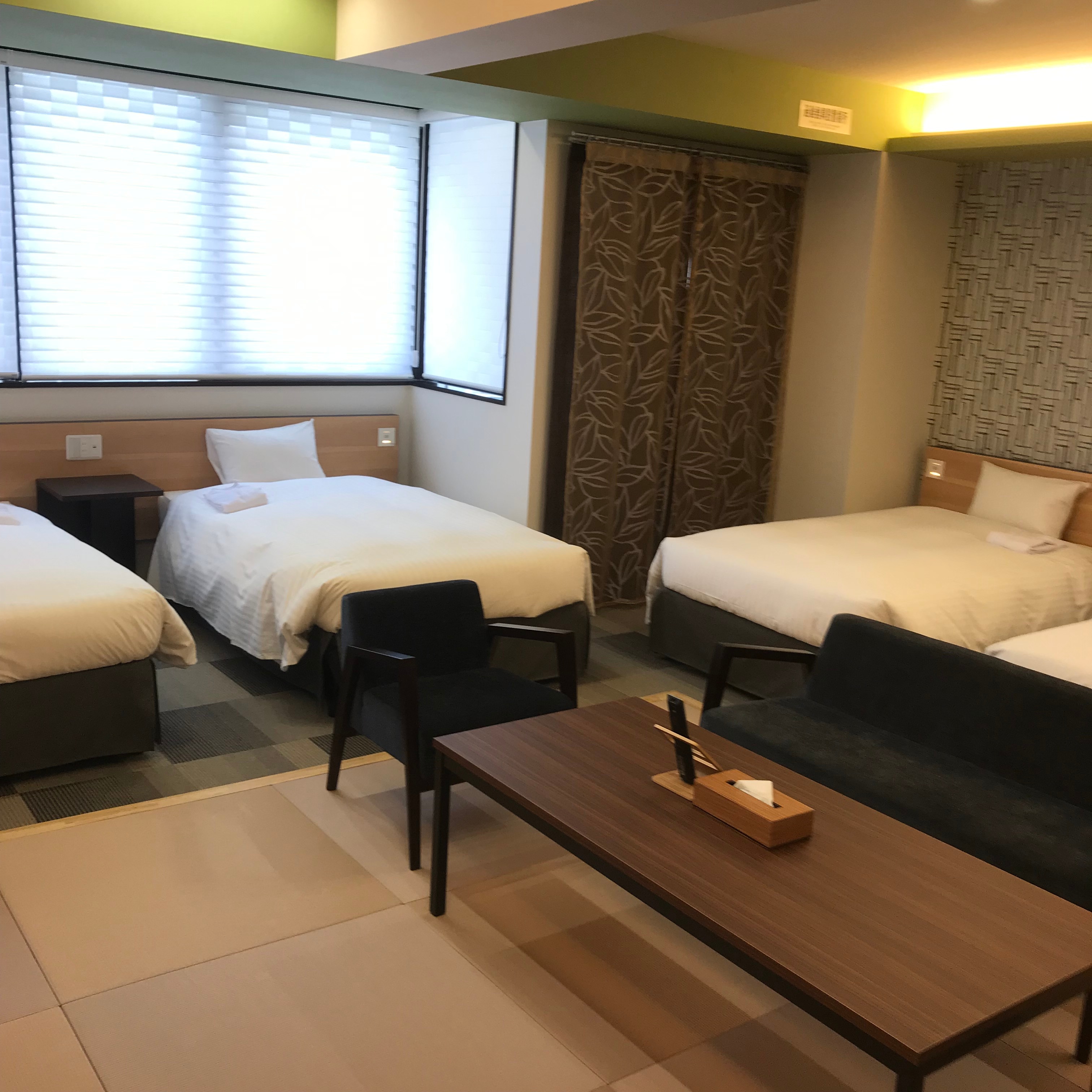 DF bed and tatami
