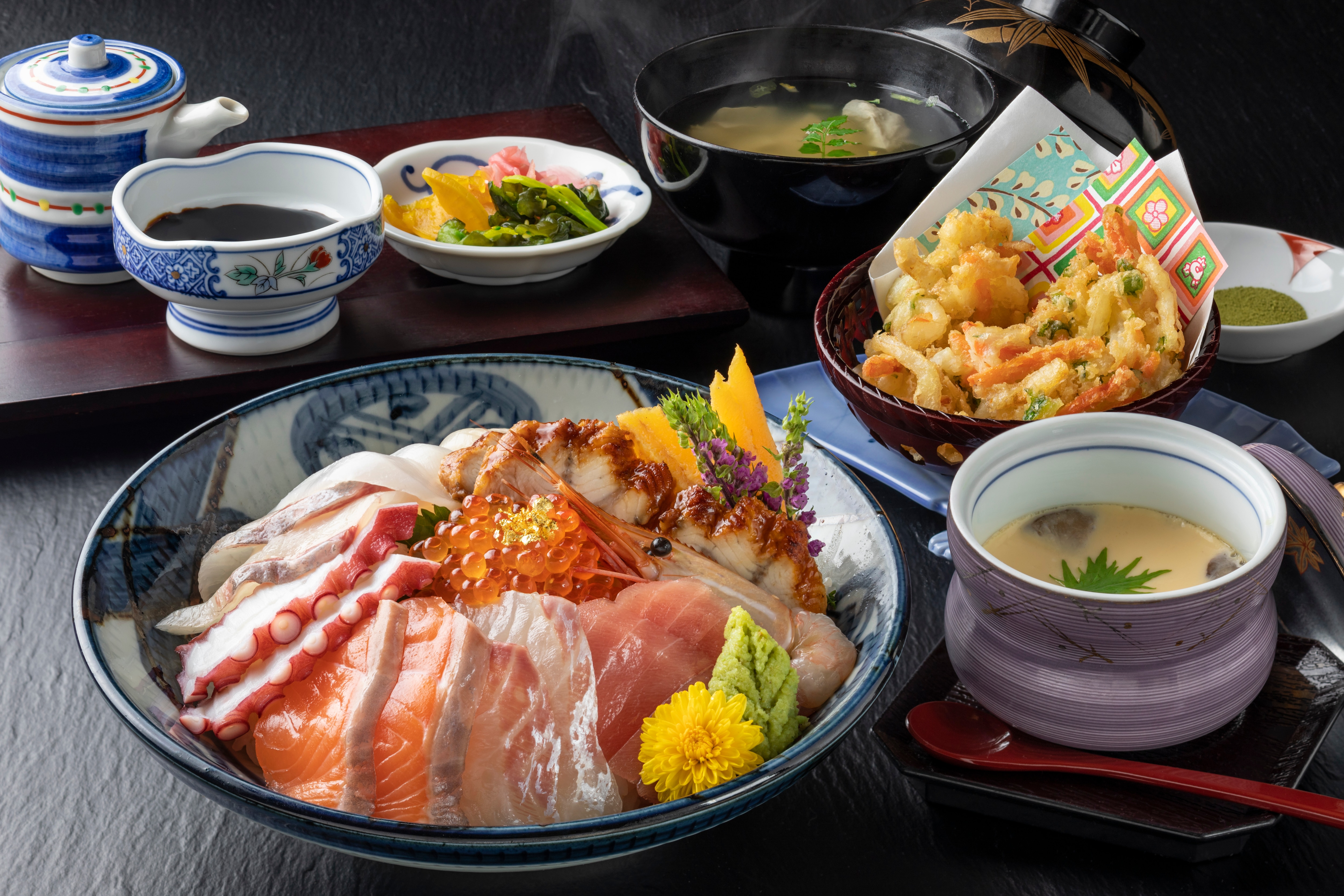 海鲜盖饭套餐（仅限春季/夏季）