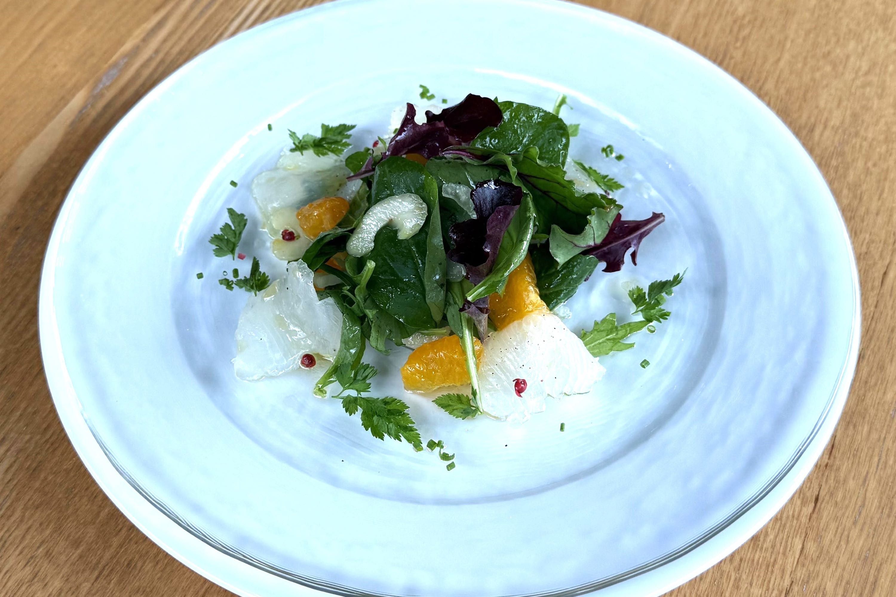 Cá carpaccio địa phương