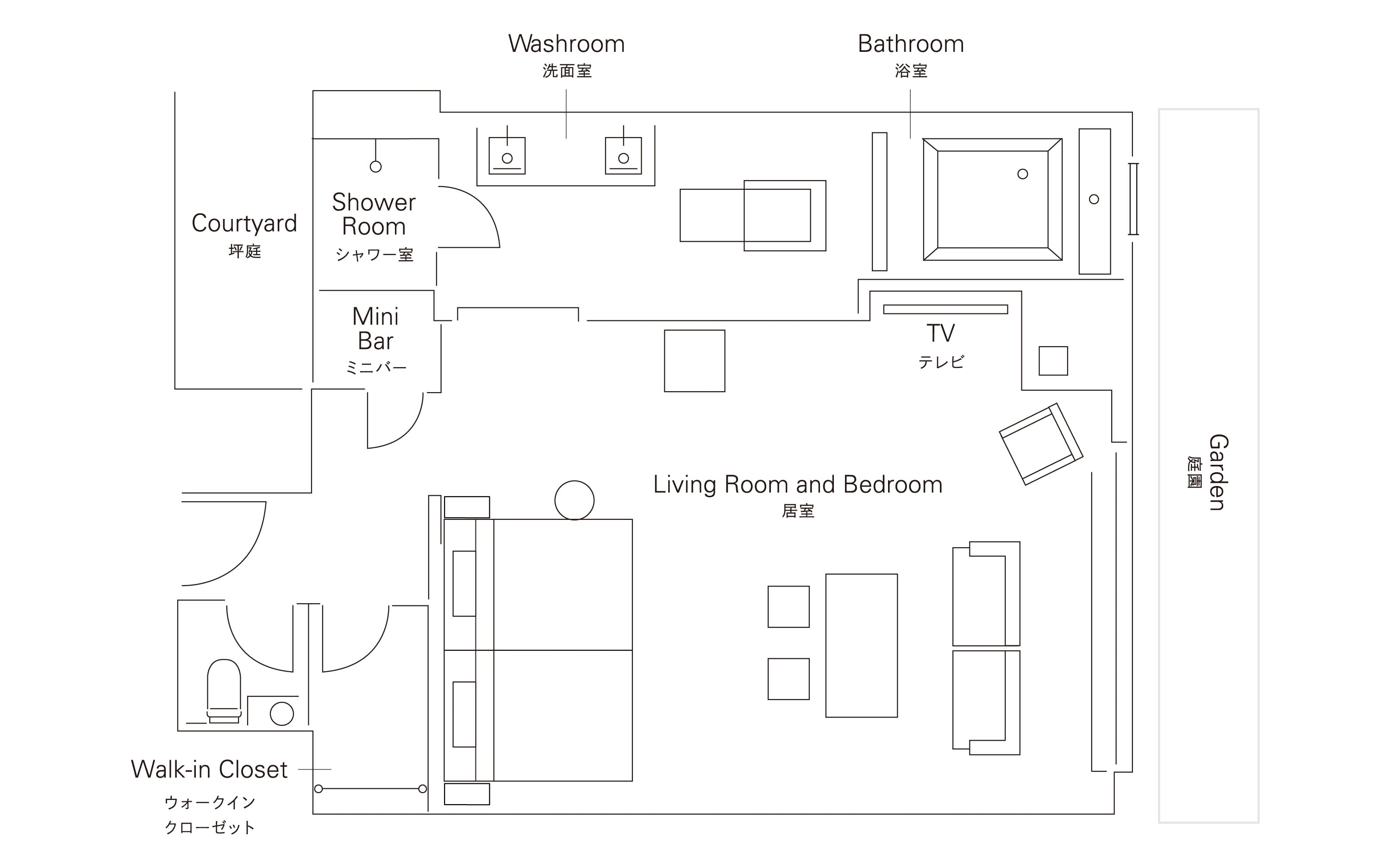 Harmony Sweet Twin Floor Plan Image