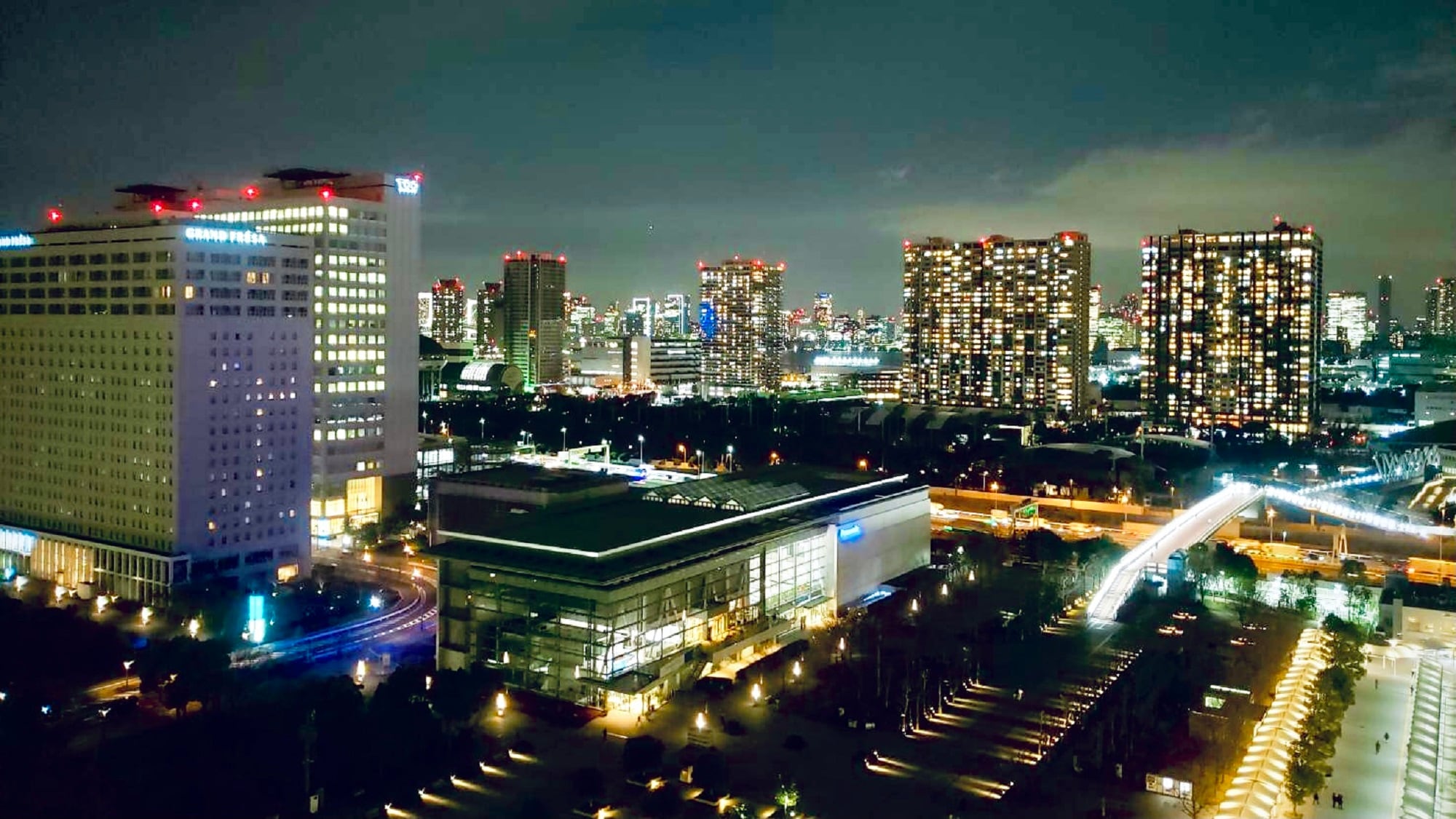 從客房看到的夜景