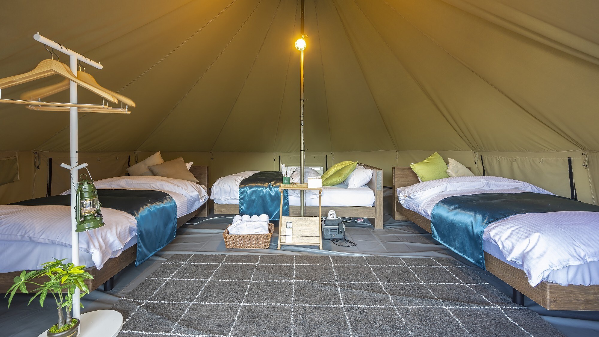 ◆ เต็นท์ป่า: เพลิดเพลินไปกับสถานที่อันงดงามที่มองเห็นทะเลเซโตะในกับครอบครัวของคุณ