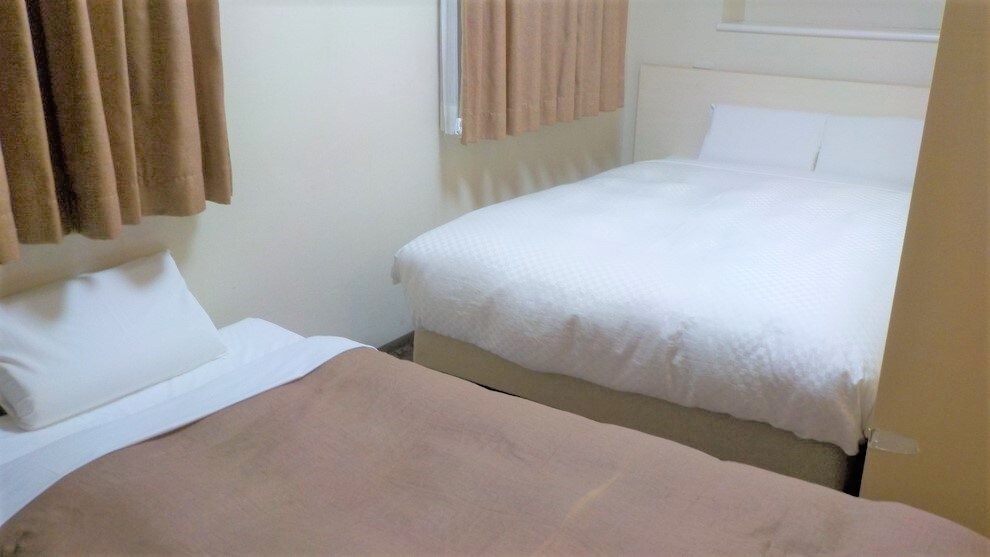 A cot can be added to the double room to accommodate up to three people.