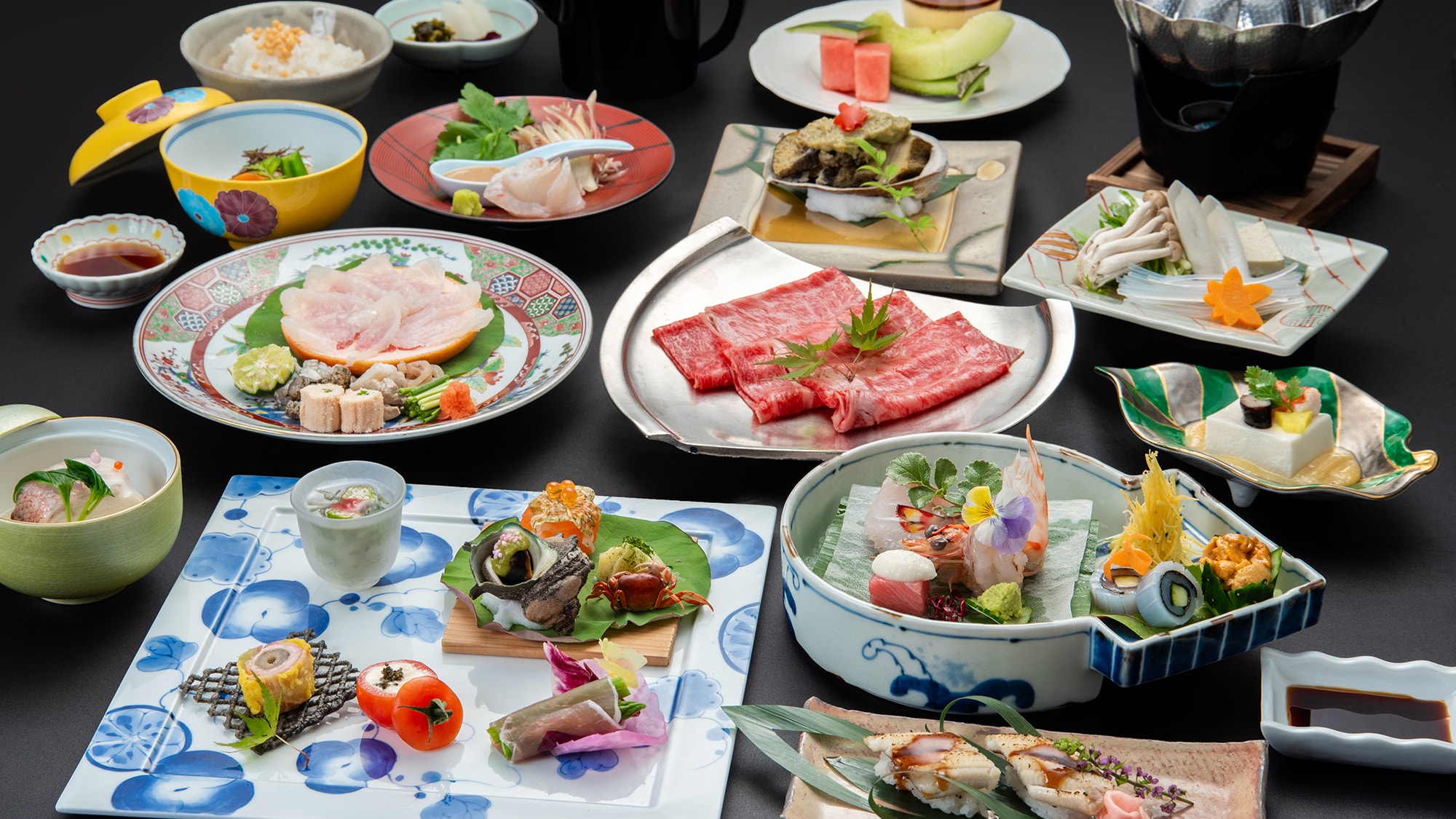 [Dinner example] Special seasonal kaiseki course / Enjoy a luxurious meal of seasonal ingredients carefully selected by our head chef.