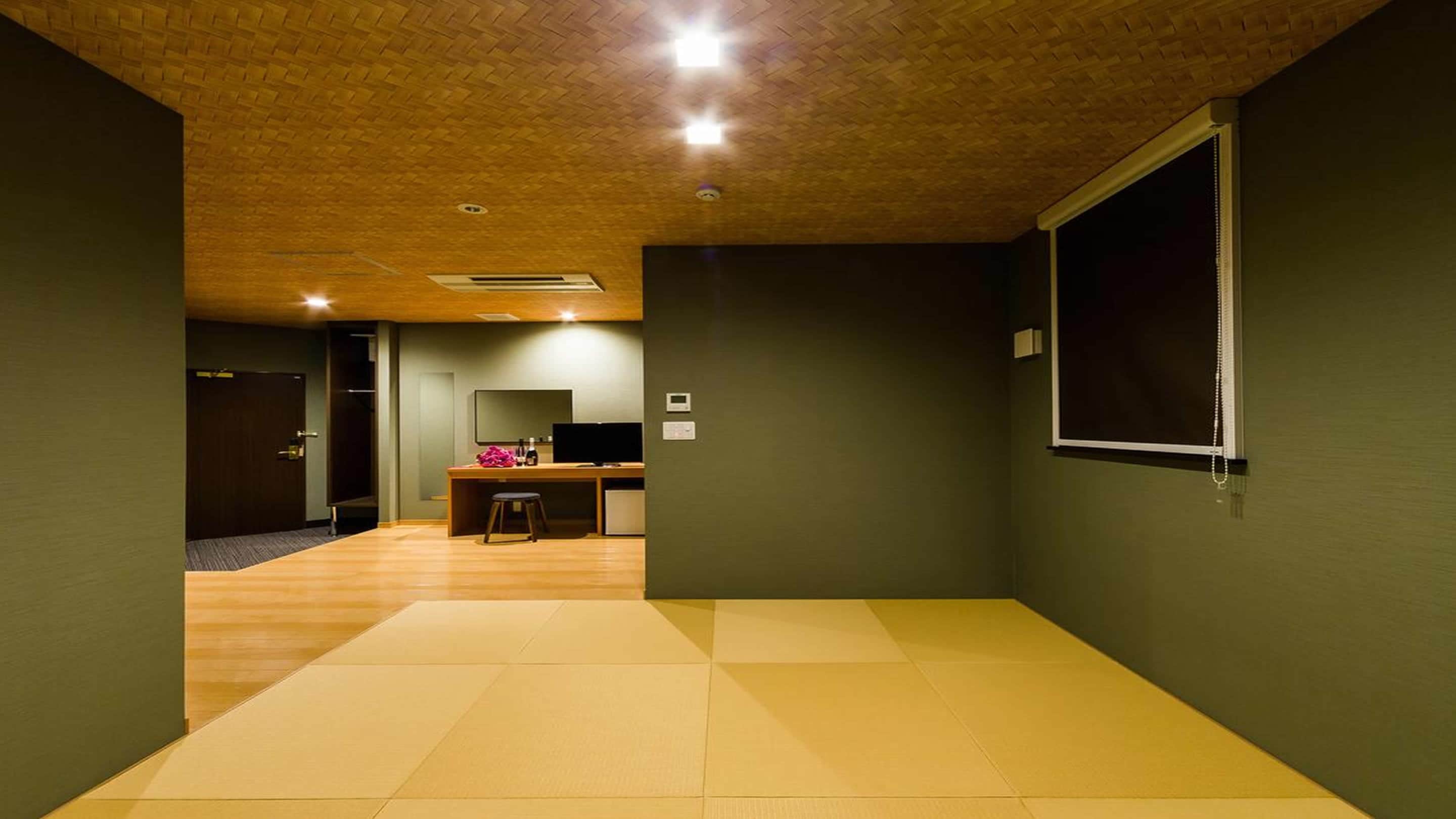 Spacious Japanese-style room