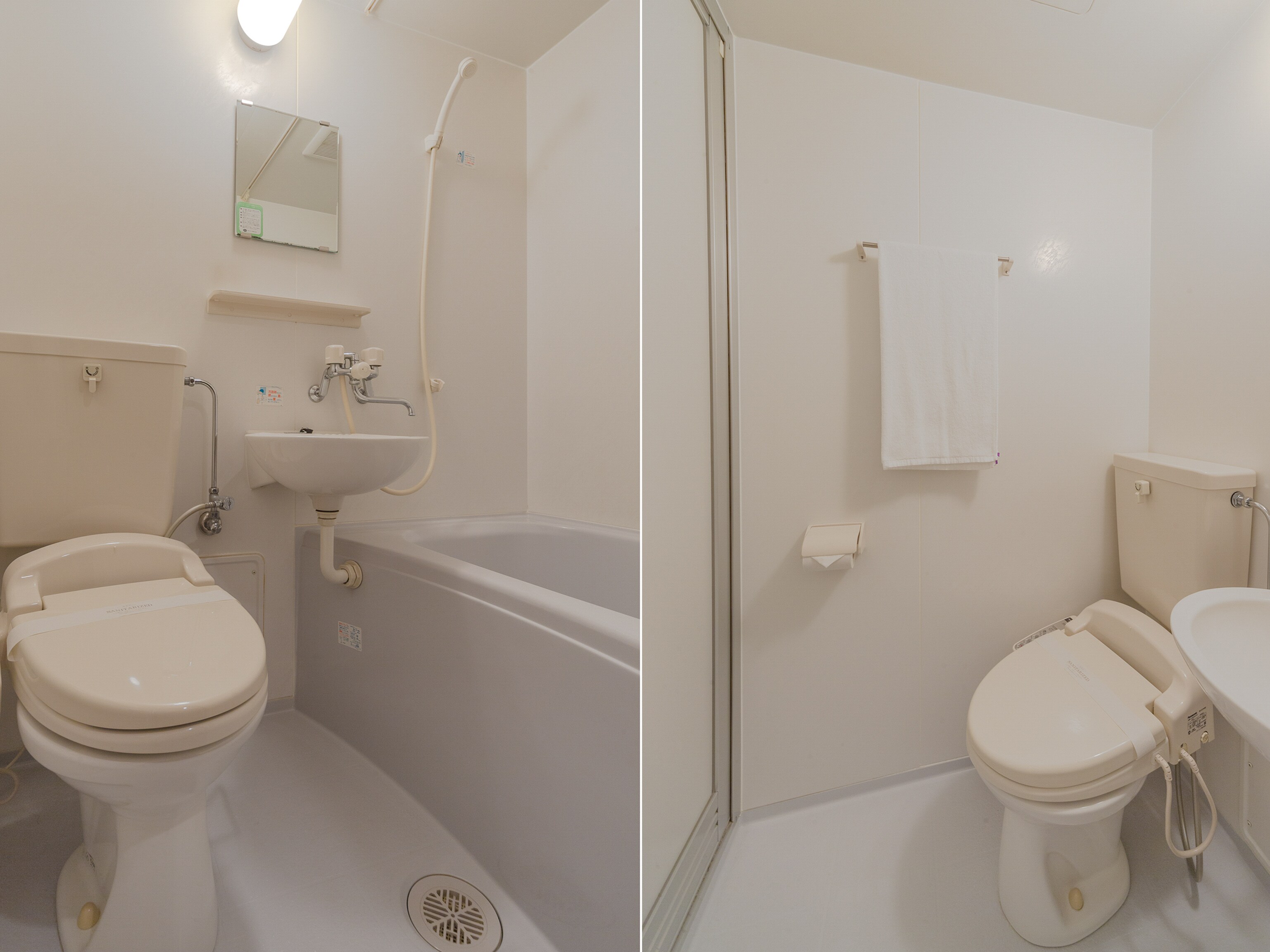 Semi-double room Bath and toilet