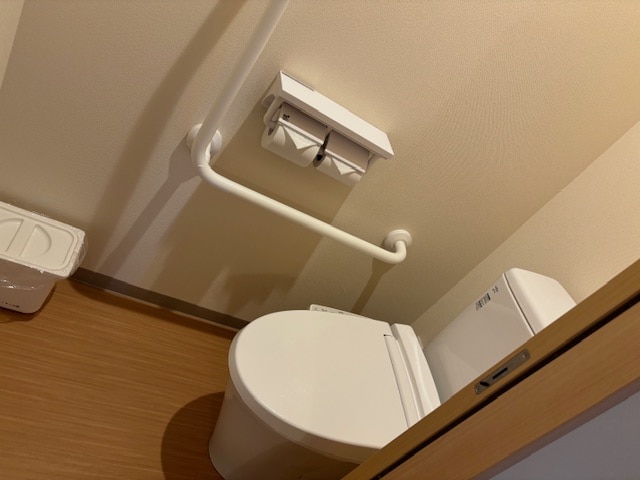 In-room restrooms