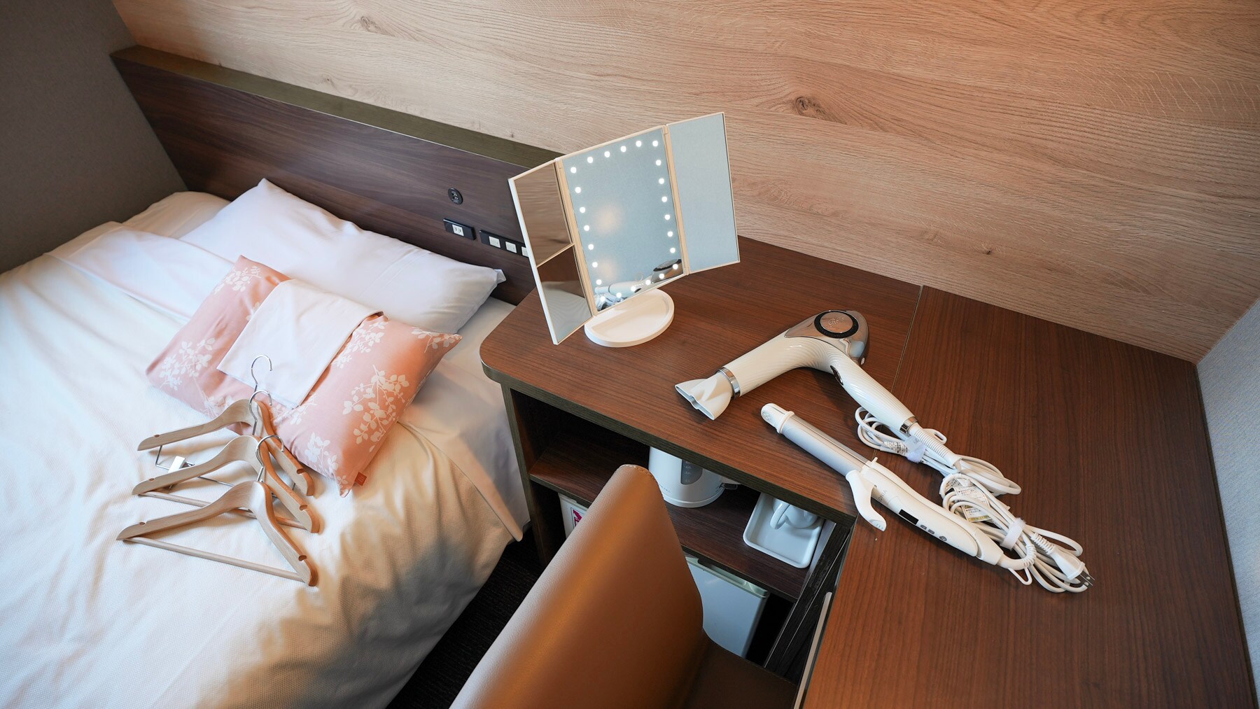 女士房間裡提供了許多考慮到女性美麗和健康的服務。