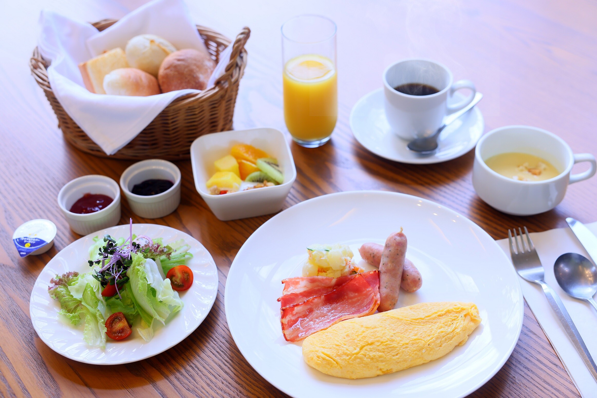 breakfast set meal