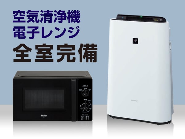 Microwave oven air purifier