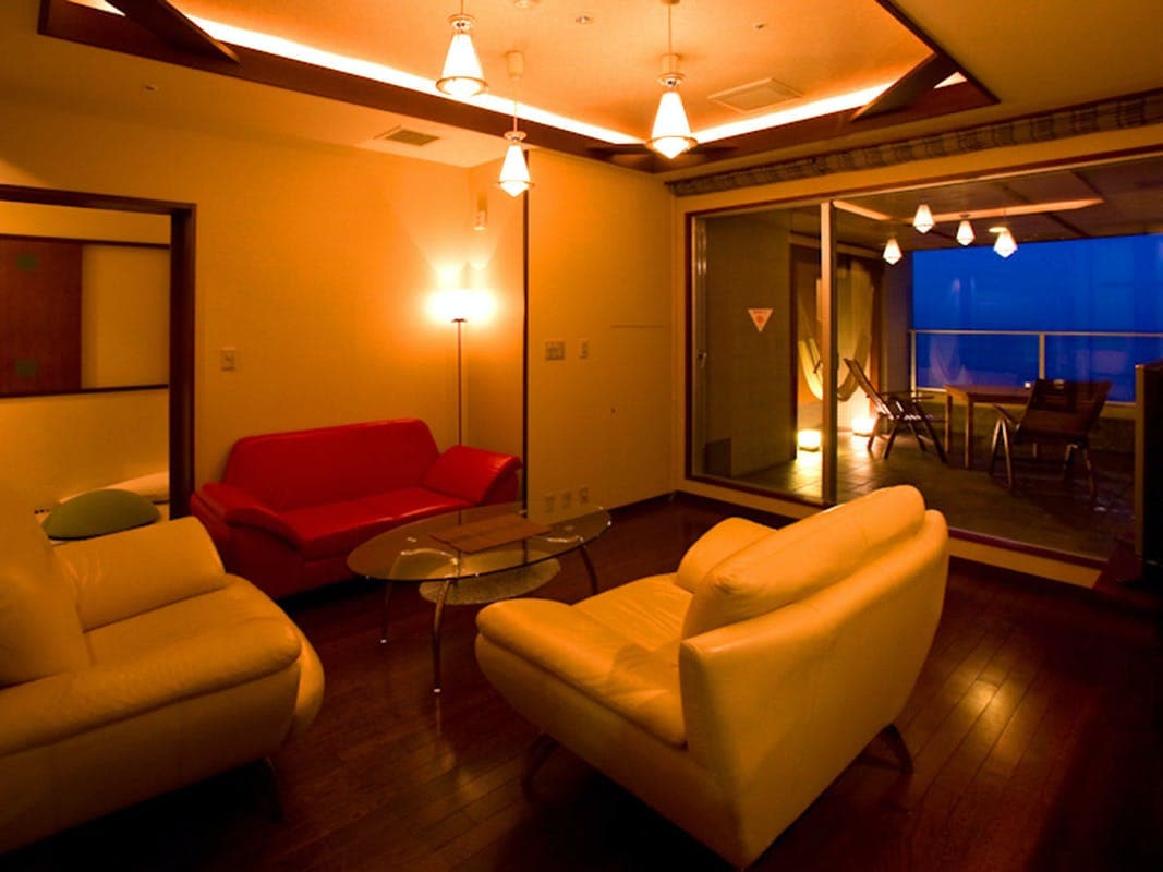 Guest room A type with open-air bath