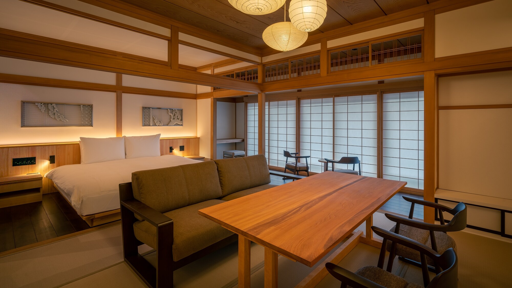 [Annex Shimamoya] Hyakujusan / Halle space on the second floor of the front / With a semi-open-air bath