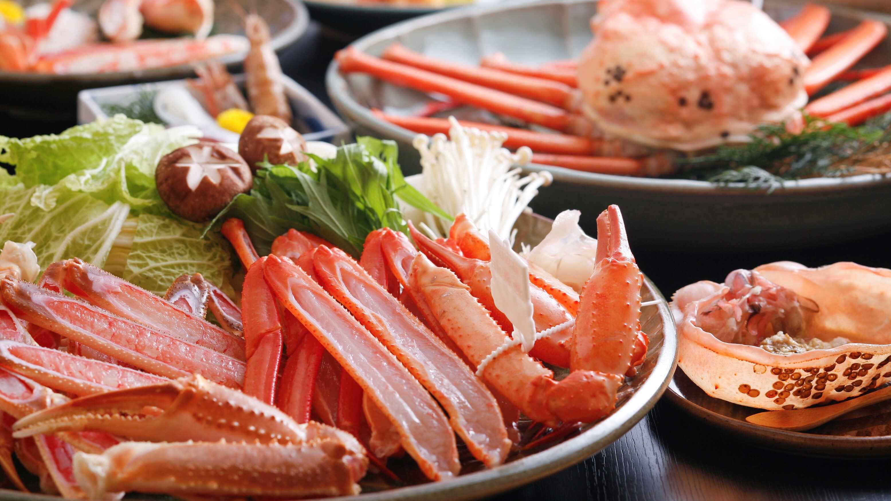 Kasumi crab hotpot (one example)