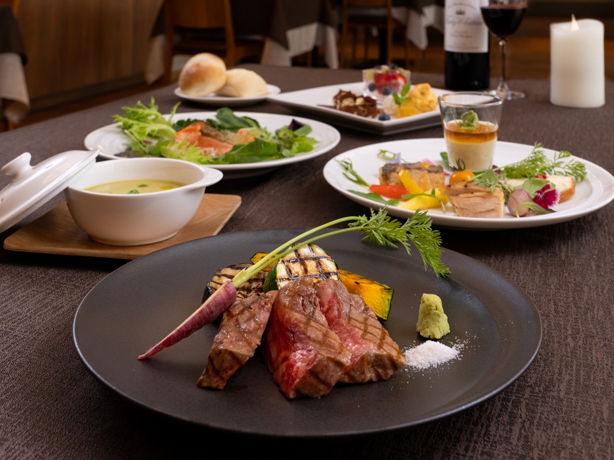 Supper: Western casual course (example)