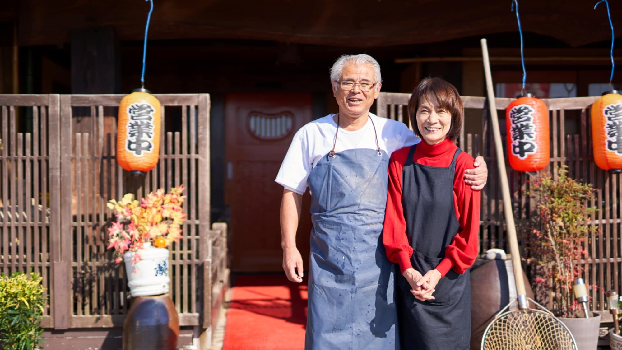 The head chef and the hostess